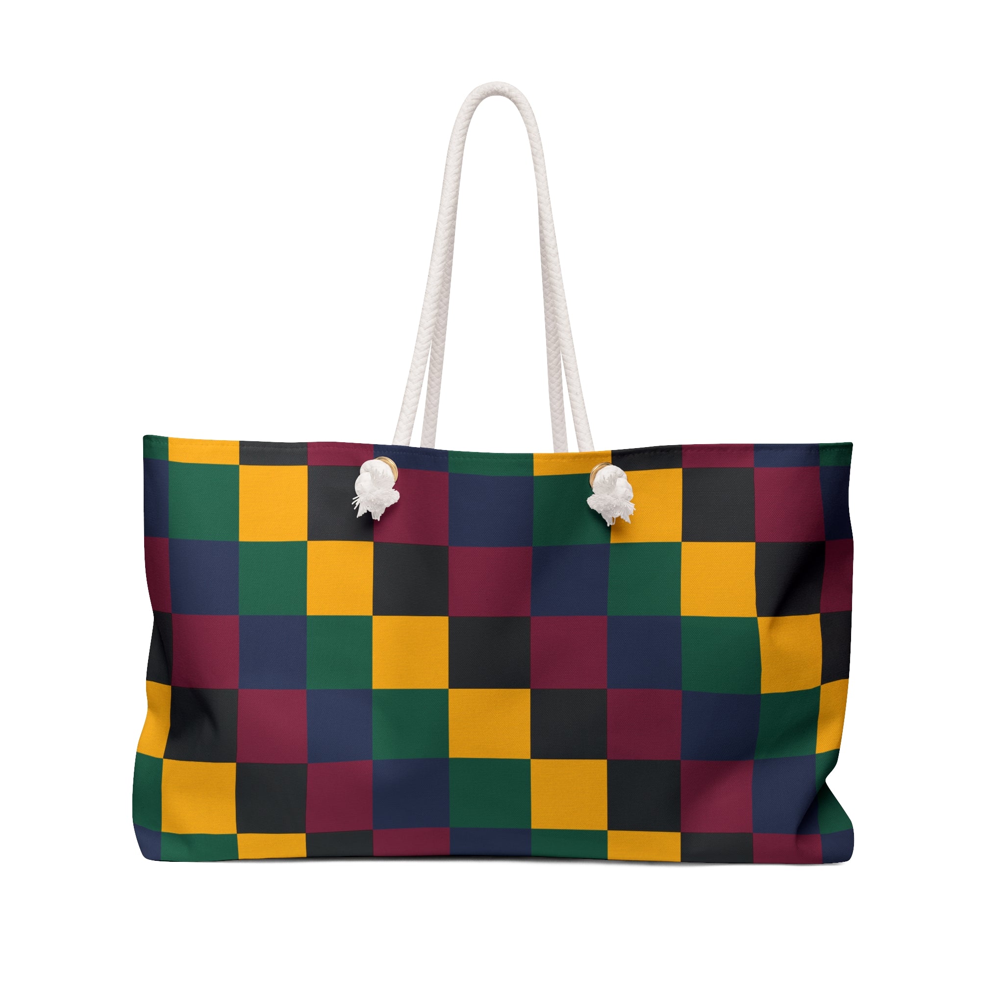Chic Weekender Bag for Travel, Stylish Tote for Beach Days, Lightweight Overnight Bag, Perfect for Weekend Getaways, Colorful Storage Bag