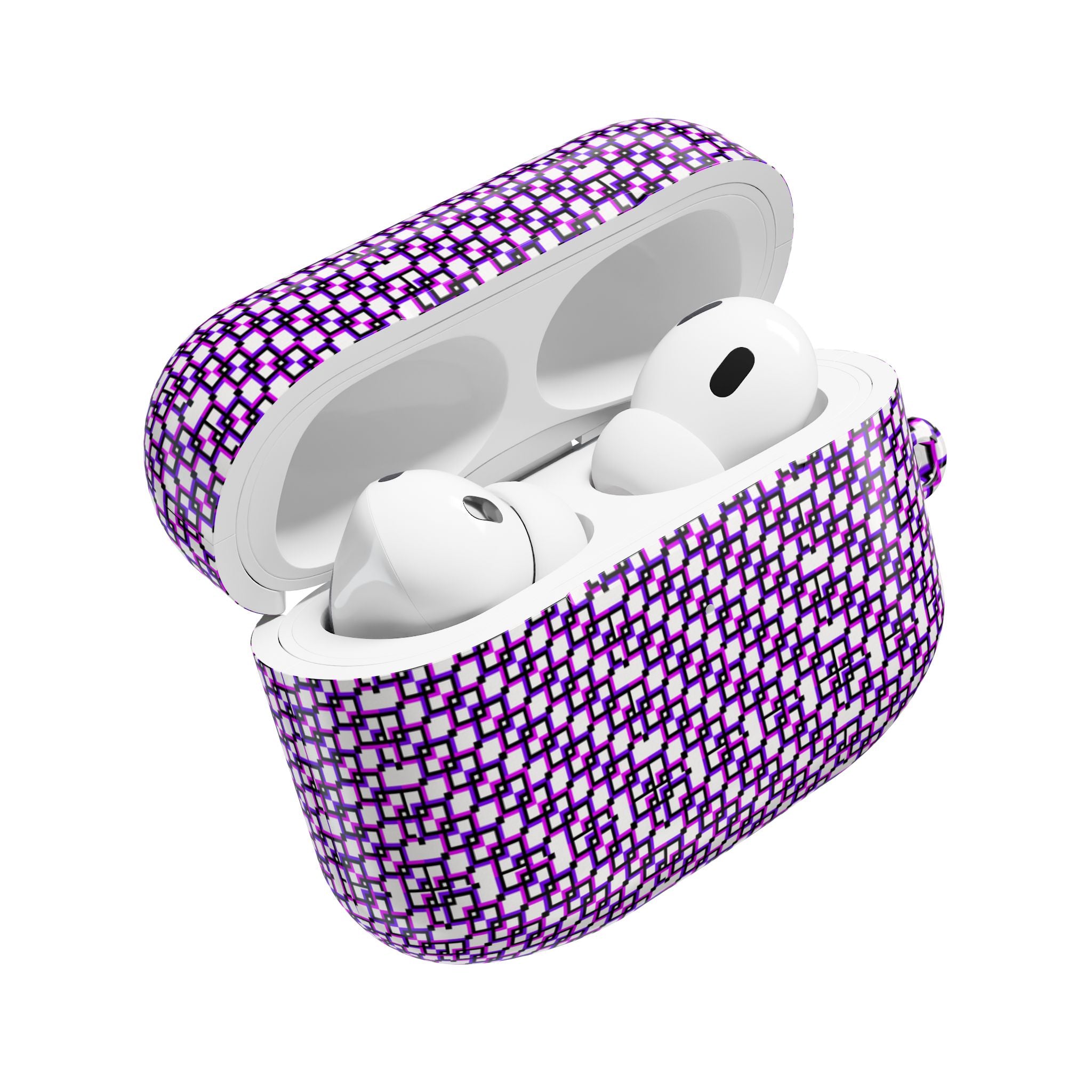 Stylish AirPod Cases - Trendy Geometric Design for Music Lovers, Personalized Gift, Unique Accessory, Birthday, Holiday, Tech Gifts