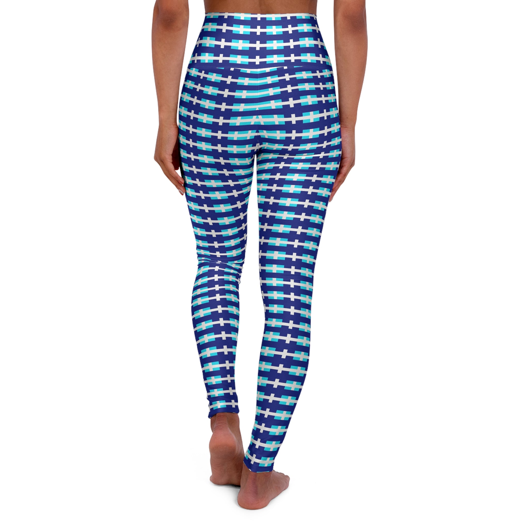 High Waisted Yoga Leggings, Colorful Workout Leggings, Fitness Leggings, Activewear for Women, Yoga Outfit, Casual Leggings