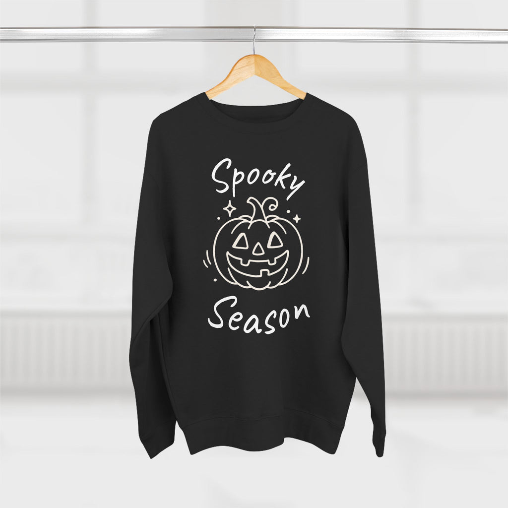 Halloween Pumpkin Sweatshirt, Unisex Crewneck, Cozy Fall Apparel, Spooky Season Fashion, Holiday Gift, Autumn Sweatshirt