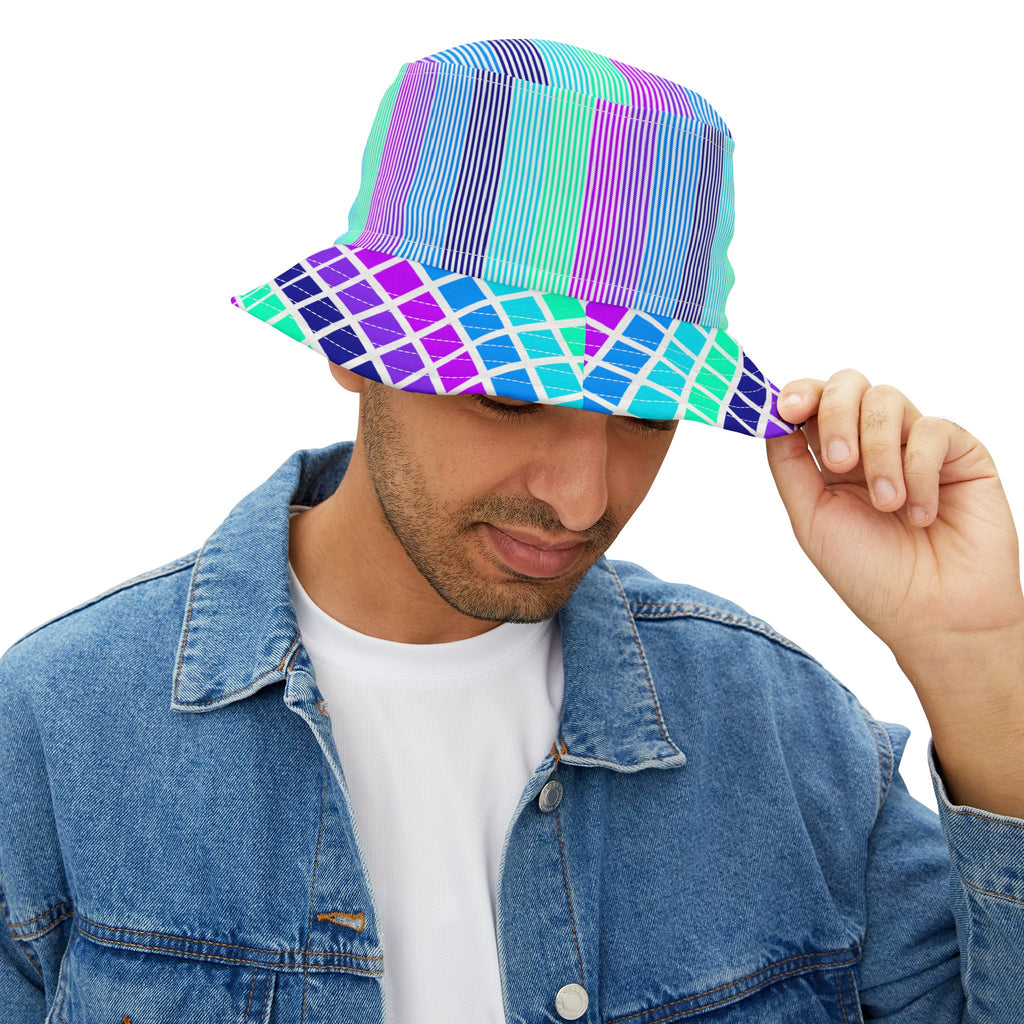 Trendy Graphic Bucket Hat - Stylish Accessory for Summer, Beach, Festivals, Outdoor Adventures, Gifts