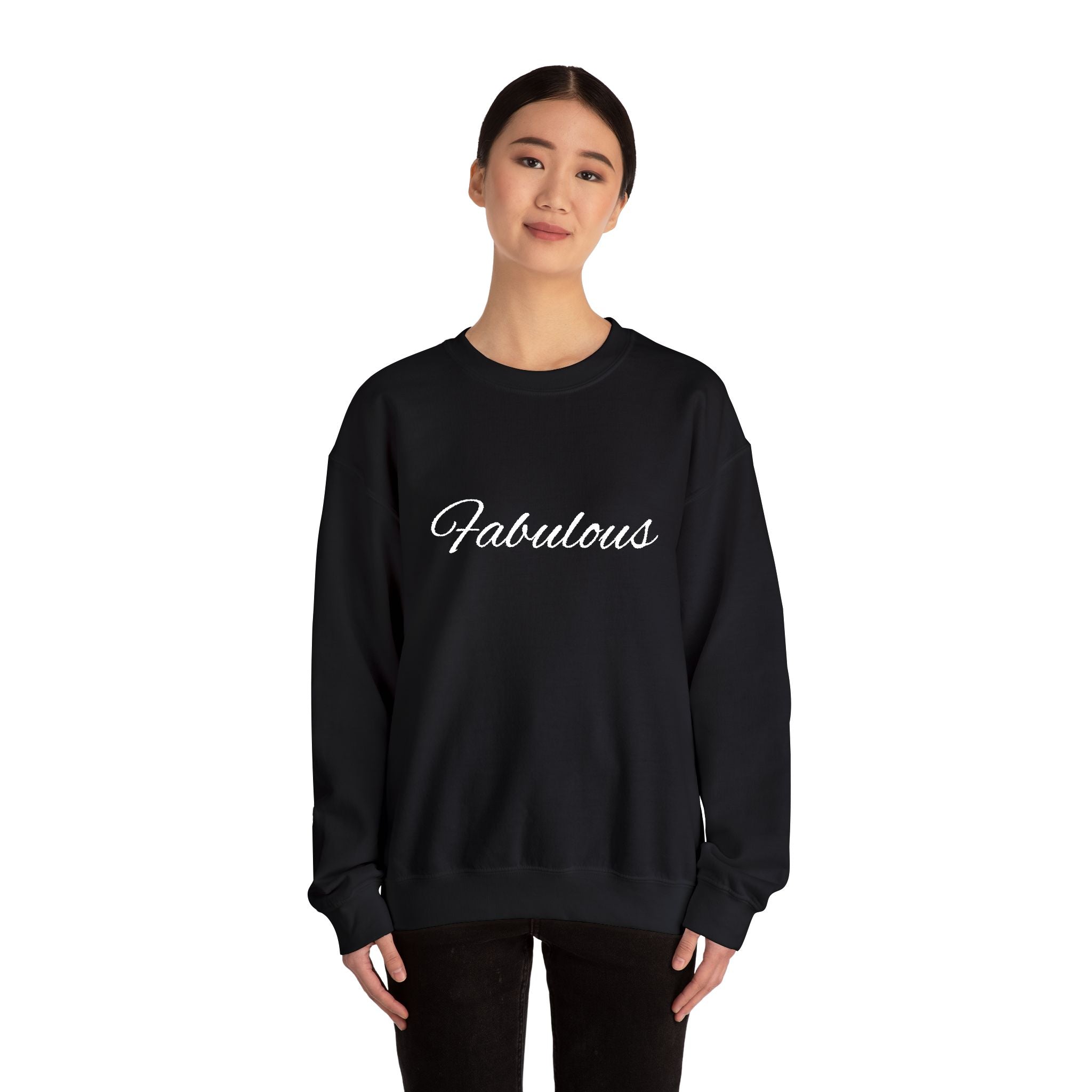 Fabulous Unisex Heavy Blend Crewneck Sweatshirt, Cozy Gift, Casual Wear, Trendy Fashion, Everyday Comfort