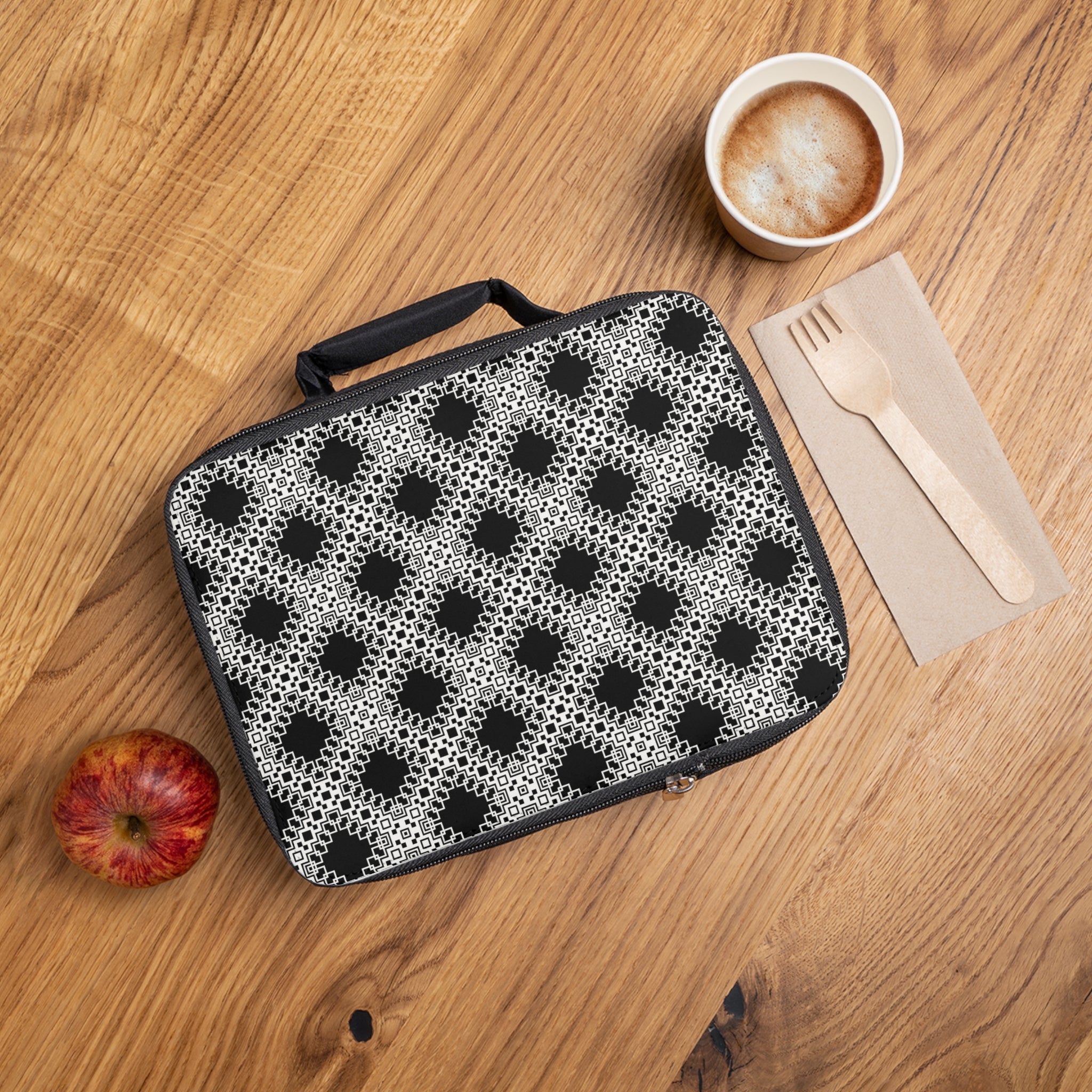 Stylish Insulated Lunch Bag - Modern Design, Reusable, Eco-Friendly, Perfect for Work, School, Picnics, and Travel