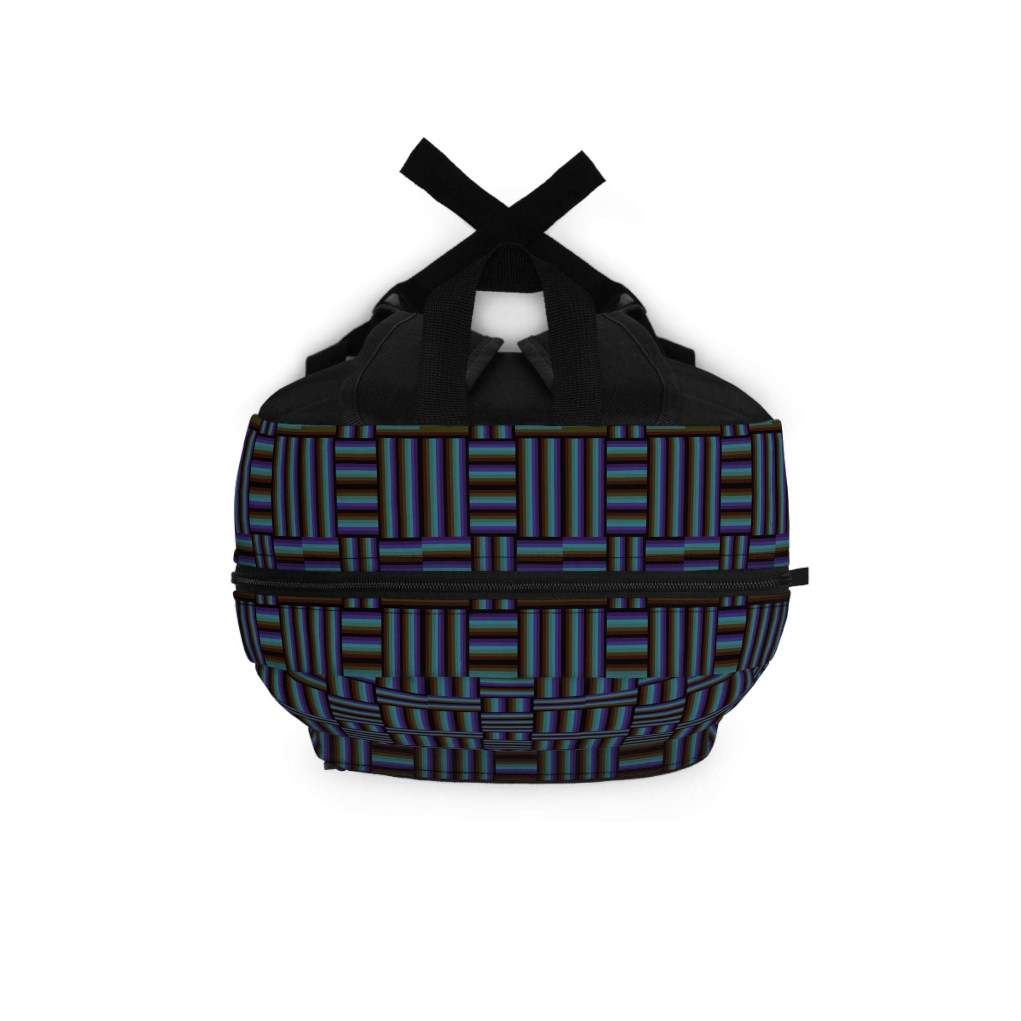 Stylish Geometric Backpack for School, Travel, Everyday Use, Unique Pattern Bag, Trendy Secure Backpack