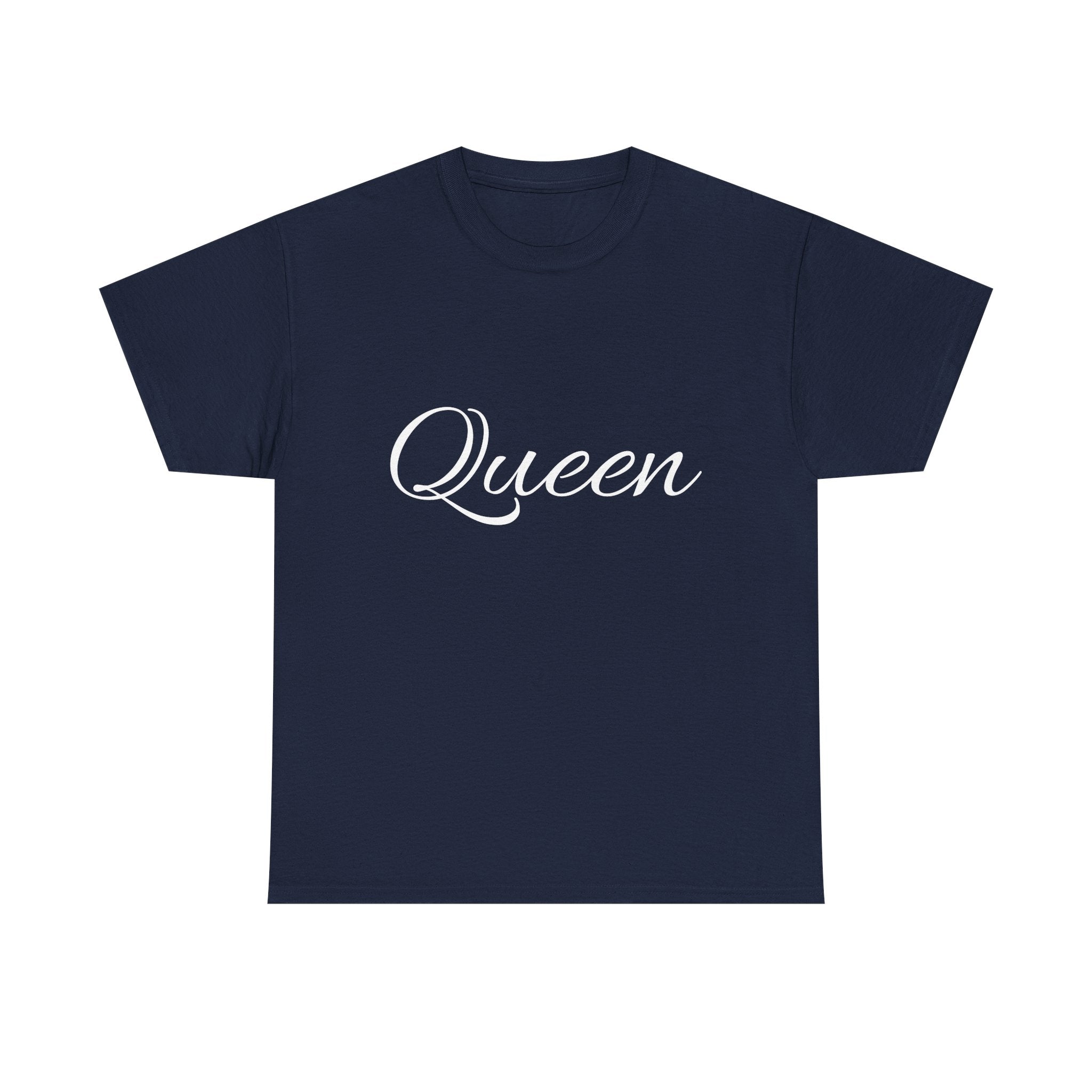 Queen Unisex Heavy Cotton Tee, Stylish Tee, Gift for Her, Casual Wear, Birthday Gift, Women’s Fashion