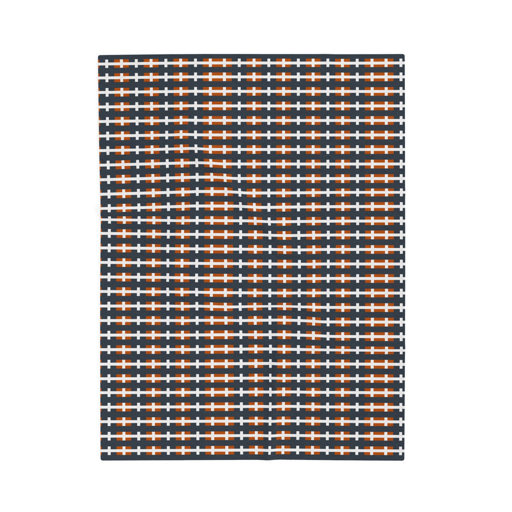 Cozy Velveteen Plush Blanket - Perfect for Home, Gift, Holiday Decor, Warmth, Softness, U of Austin
