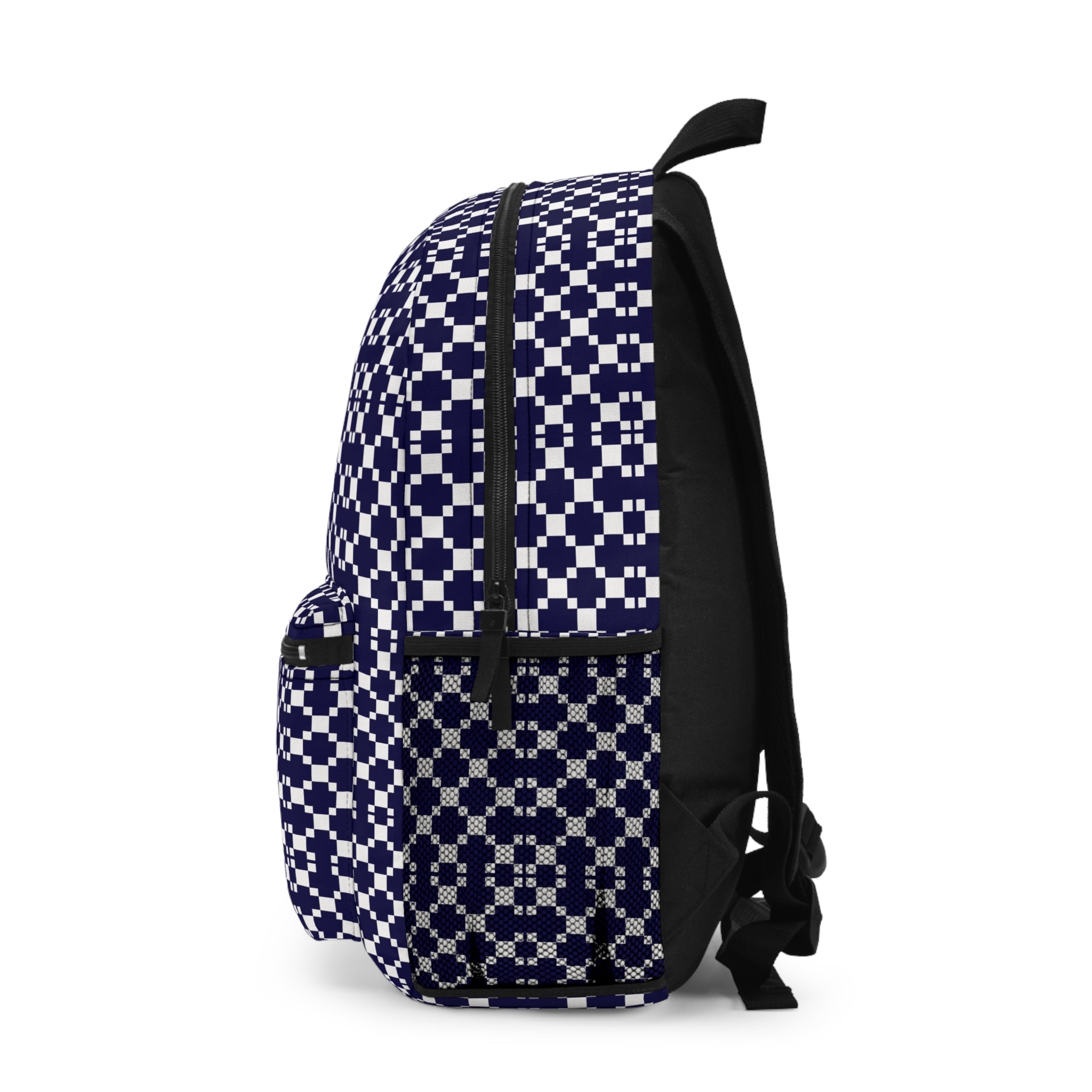 Chic Geometric Pattern Backpack, Trendy School Bag, Stylish Travel Companion, Unisex Rucksack for Students, Perfect Gift for Teens