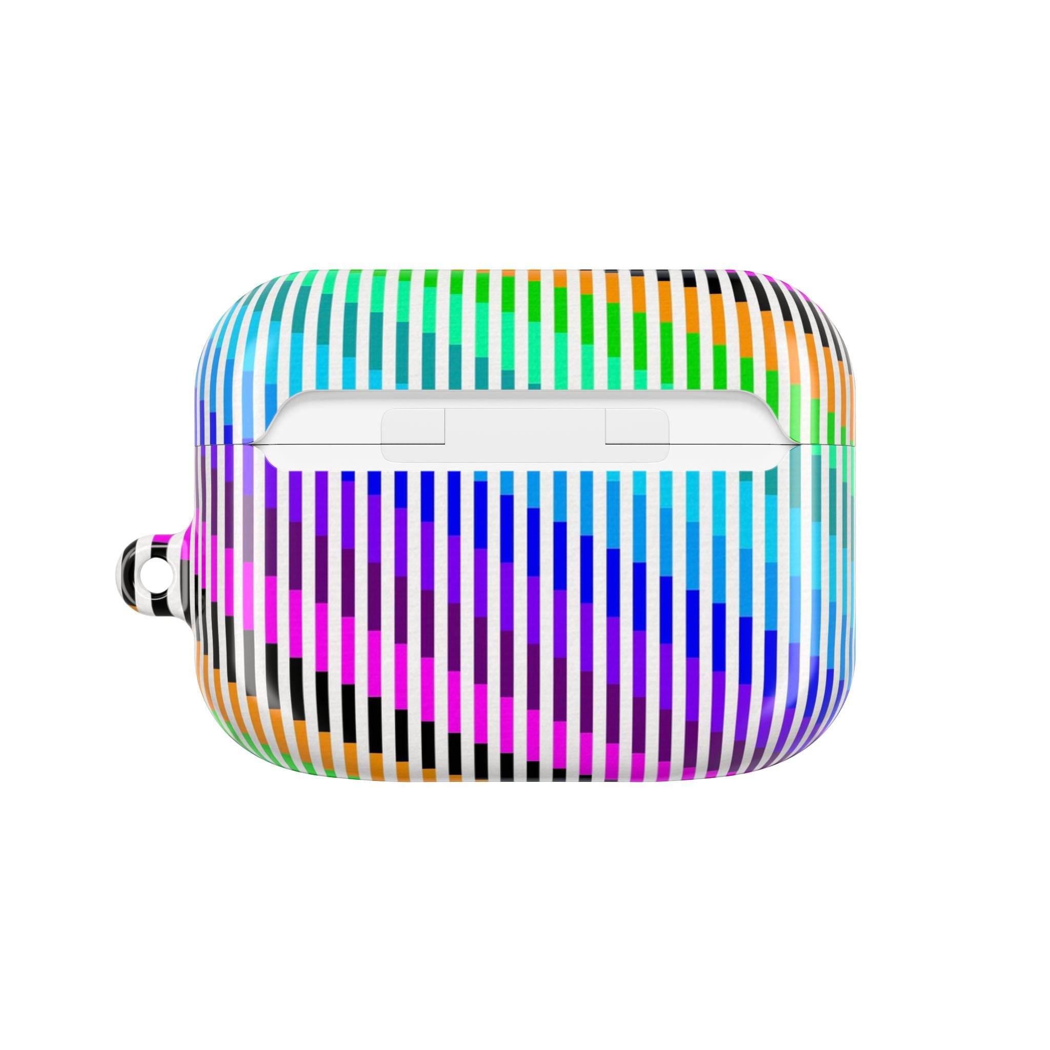 Colorful Rainbow AirPod Case Cover, Trendy Protection, Gift for Music Lovers, Fun Accessory, Summer Vibes, Unique Design