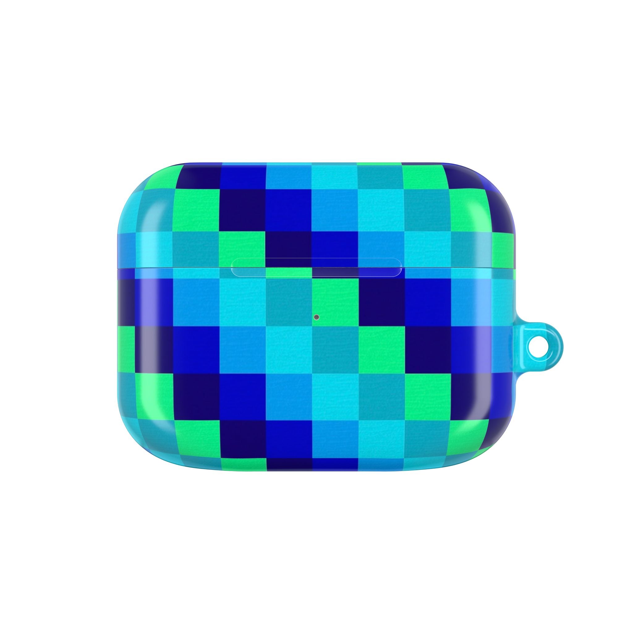 Colorful Pixel Art AirPod Case, Trendy Tech Accessory, Customizable Earbud Holder, Gift for Tech Lovers, Unique Phone Accessory