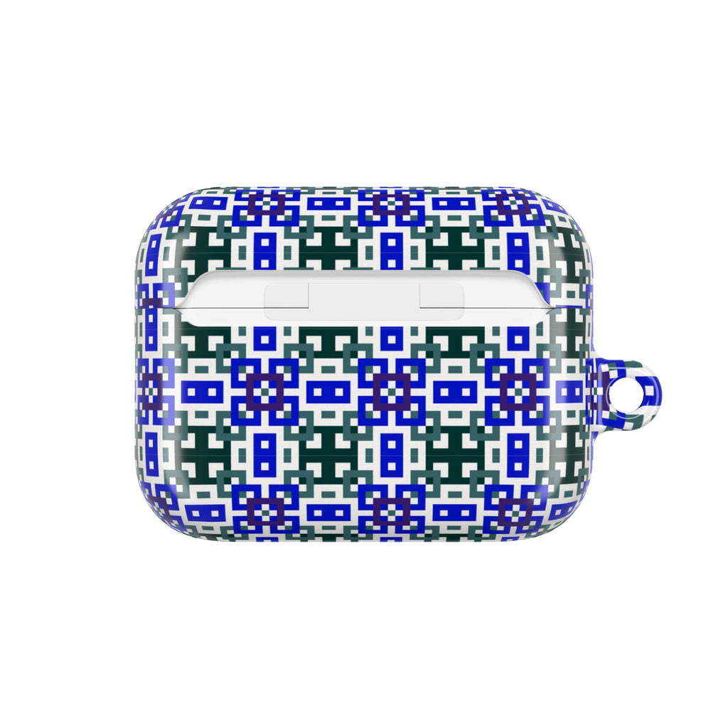 Stylish AirPod Case with Geometric Pattern - Customizable Earbud Protector for Gifts, Fashion Accessory, Tech Gadget Cover, Travel [...]
