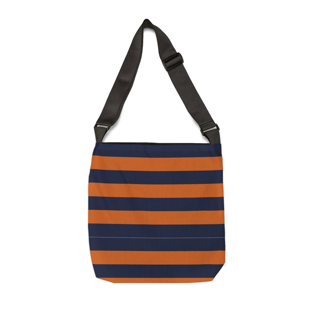 Stylish Adjustable Tote Bag, Striped Casual Bag, Reusable Shopping Tote, Perfect for Gifts, Everyday Use