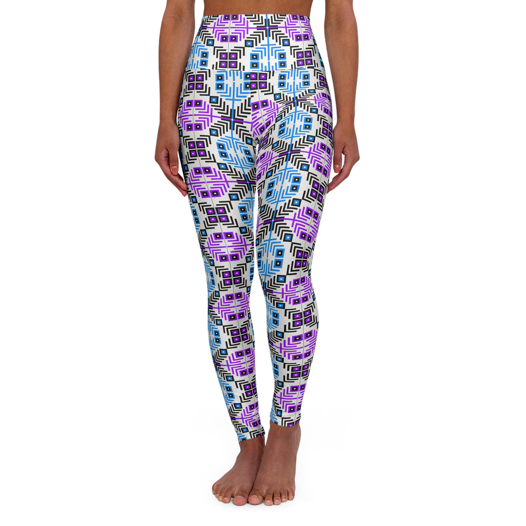 High Waisted Yoga Leggings - Stylish Activewear for Pilates, Workout, Fitness, Yoga, Daily Wear