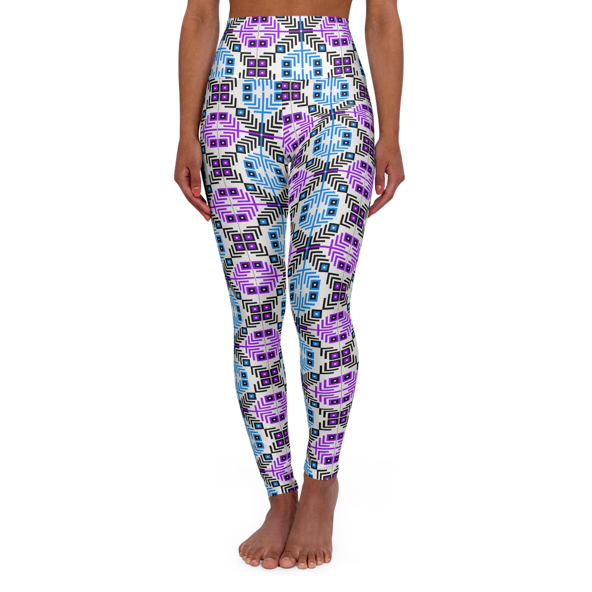 High Waisted Yoga Leggings - Stylish Activewear for Pilates, Workout, Fitness, Yoga, Daily Wear