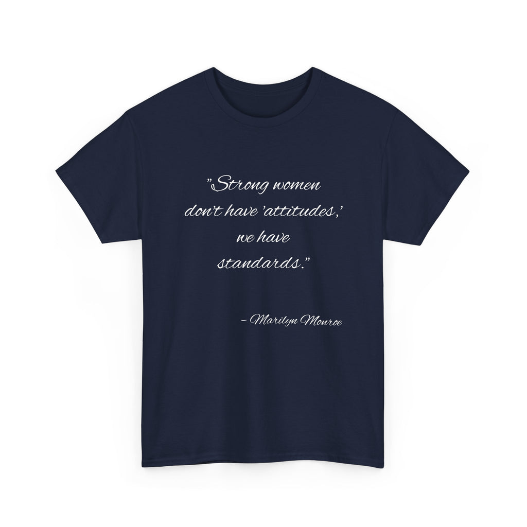 Strong Women Unisex Heavy Cotton Tee - Empowerment Shirt, Inspirational Apparel, Gift for Her, Birthday Gift, Motivational Quote Tee