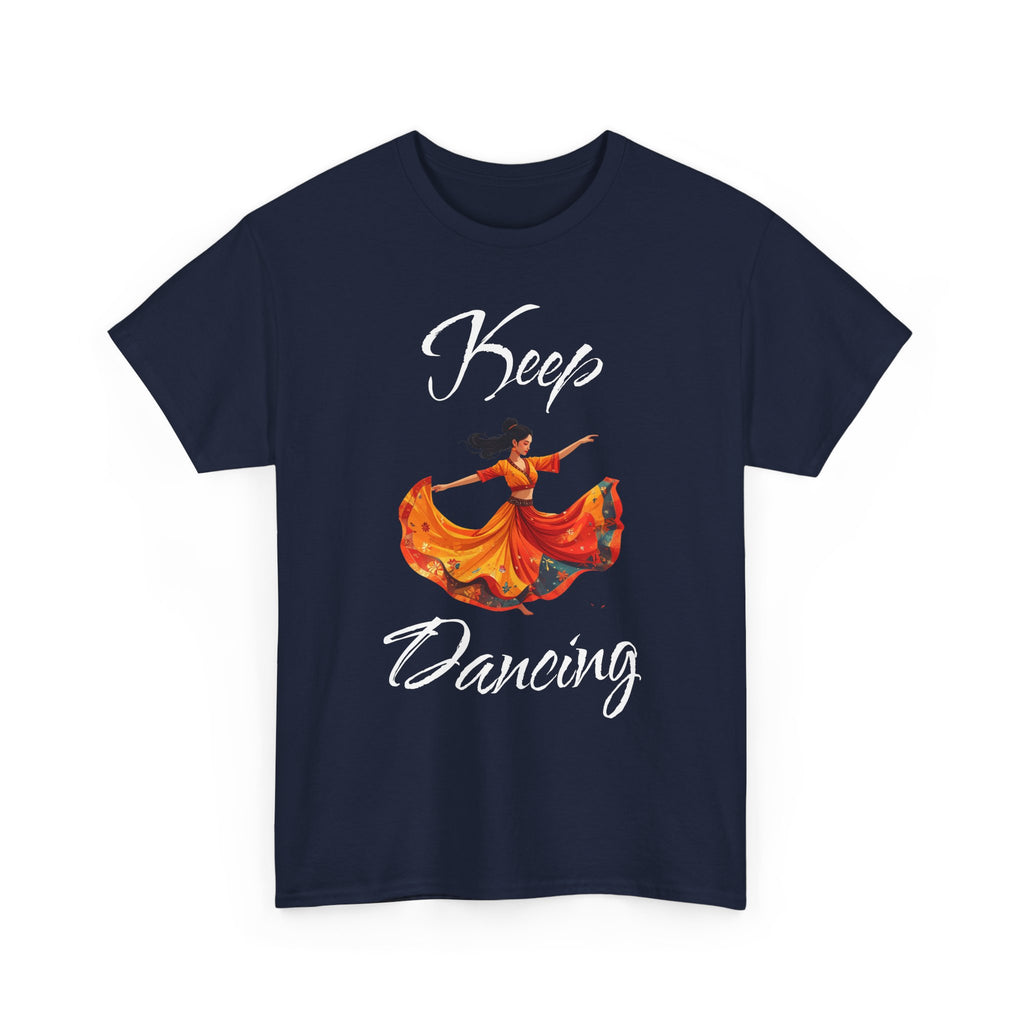 Dance of Elegance Unisex Heavy Cotton Tee, Artsy Shirt for Dance Lovers, Perfect Gift for Birthdays, Casual Wear, Festival Attire, [...]