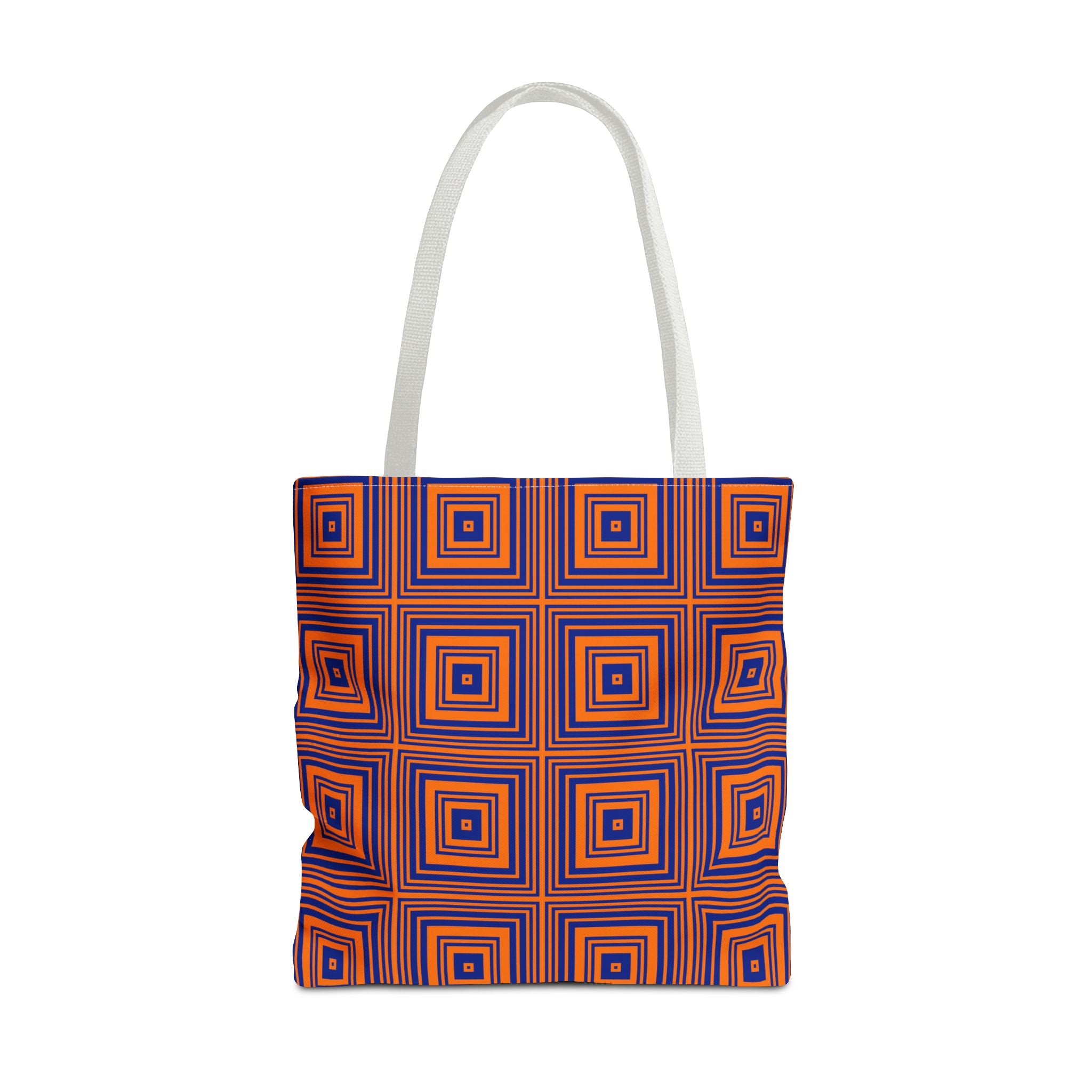 Vibrant Geometric Tote Bag, Stylish Beach Bag, Eco-Friendly Shopping Tote, Unique Gift for Her, Trendy Everyday Carryall