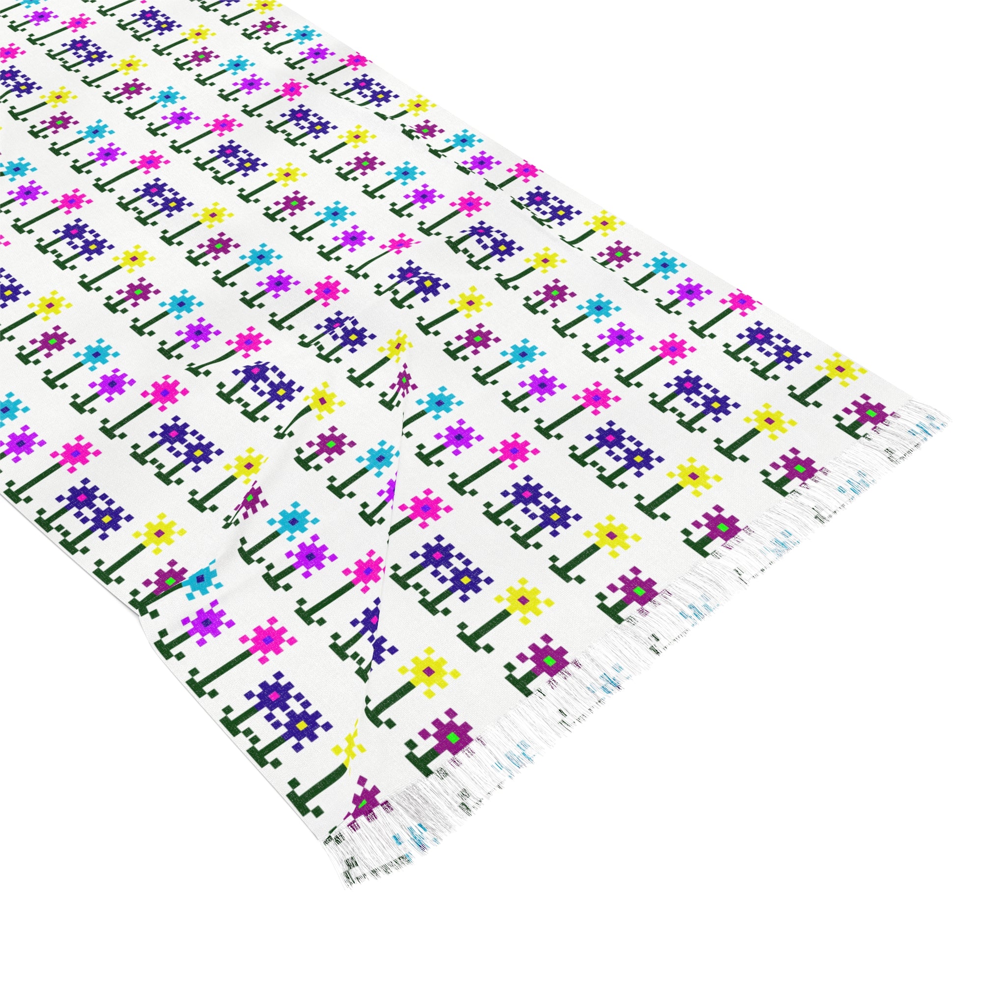 Colorful Graphic Light Scarf, Lightweight Neck Wrap, Fun Accessories for Summer, Perfect for Festivals, Gifts for Friends