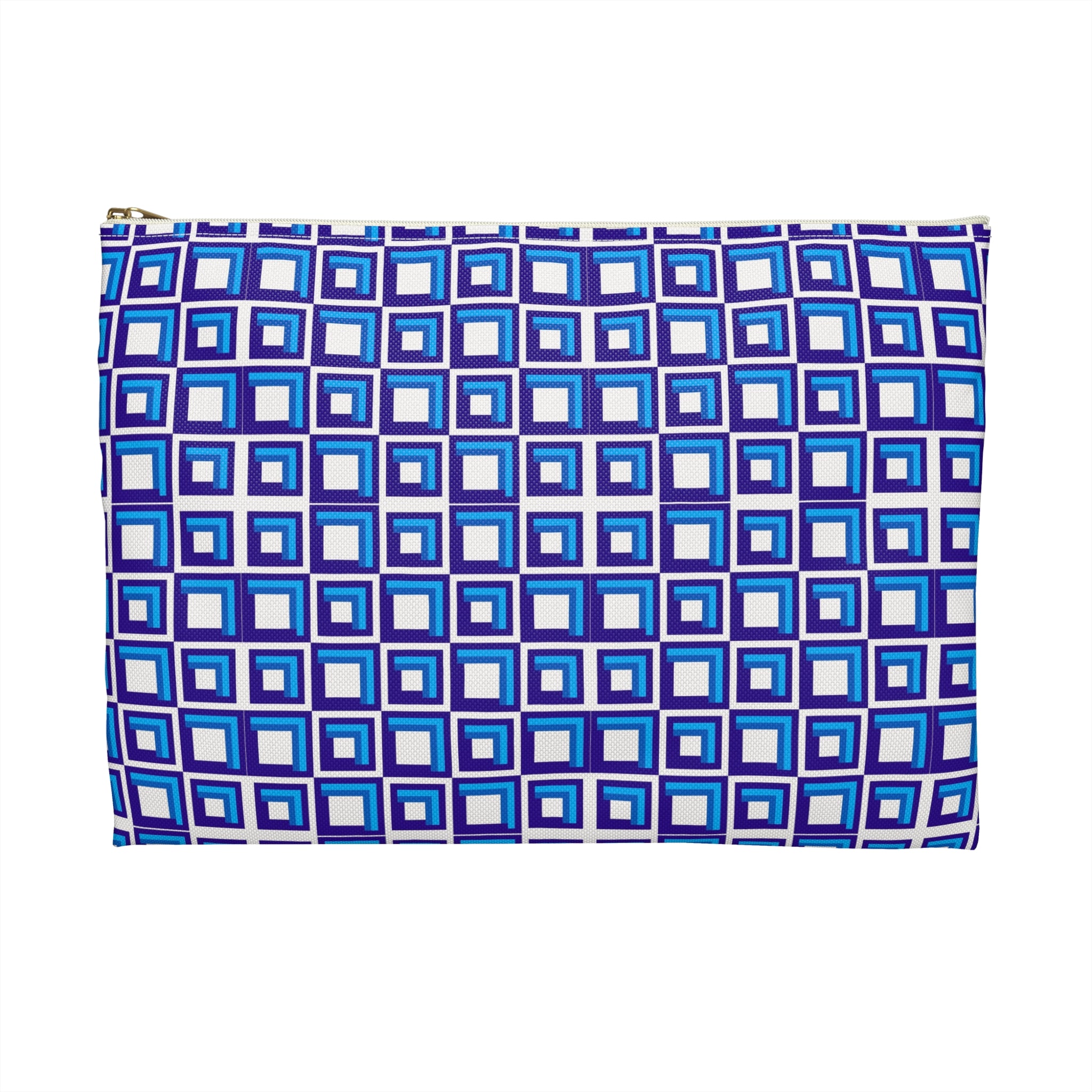 Chic Geometric Accessory Pouch, Colorful Makeup Bag, Cosmetic Organizer, Gift for Her, Travel Essentials