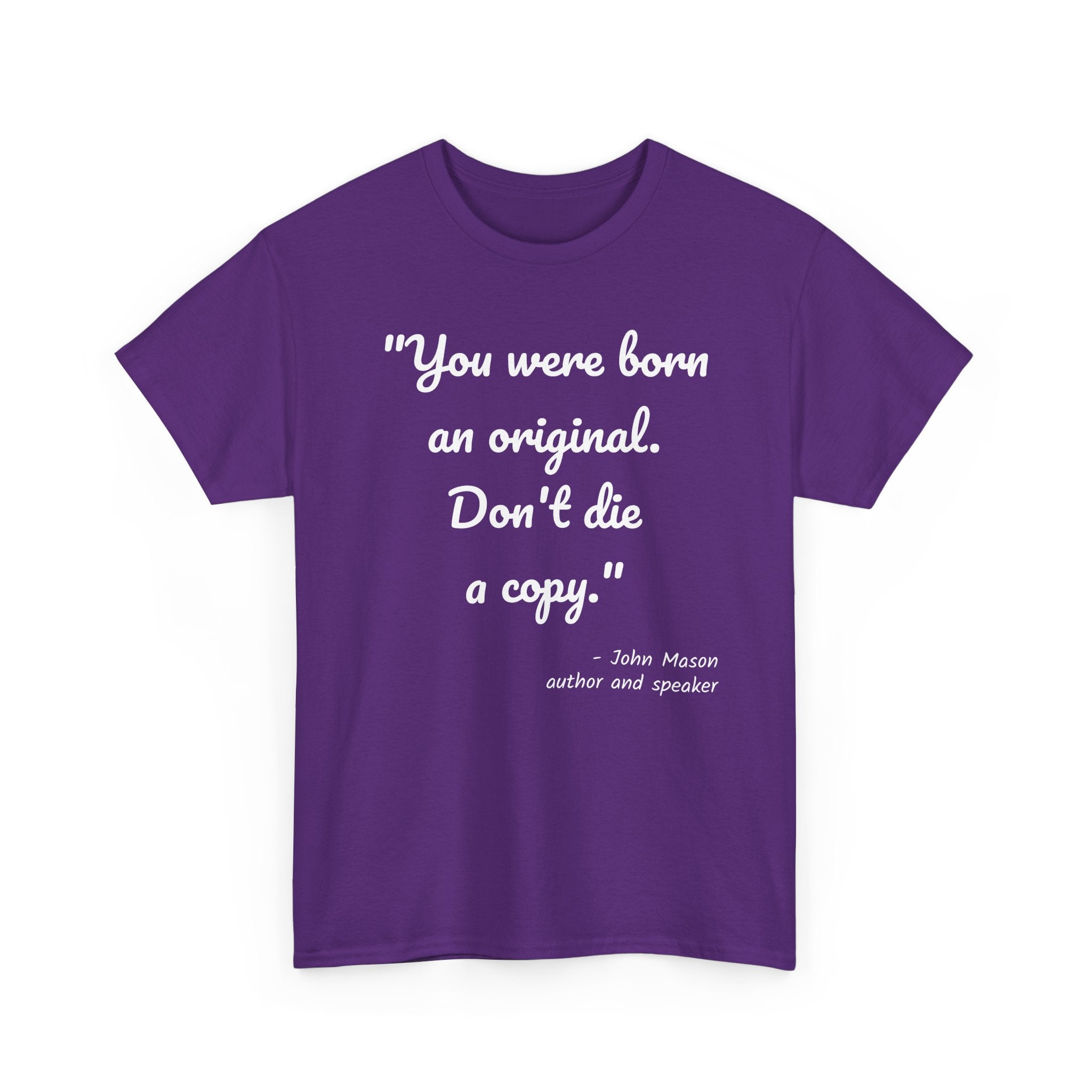 Inspirational Quote Unisex Tee, Motivational Cotton Shirt, Gift for Creatives, Original Design Tee, Everyday Wear
