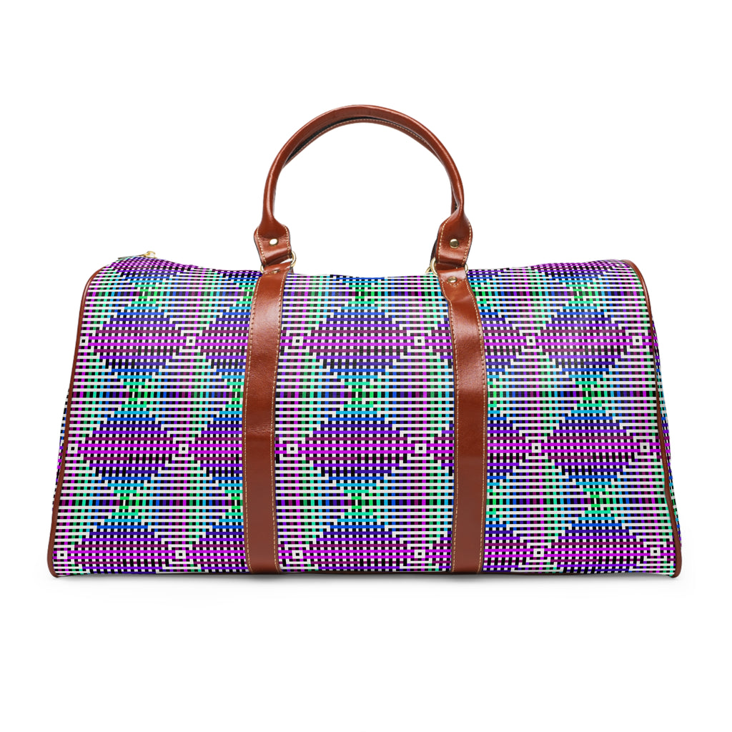 Vibrant Waterproof Travel Bag | Colorful Gym Bag, Weekender, Luggage, Sports, Vacation Essentials
