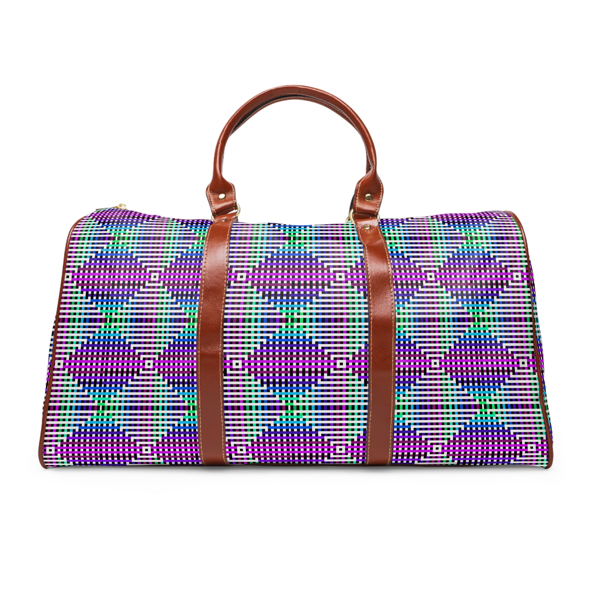 Vibrant Waterproof Travel Bag | Colorful Gym Bag, Weekender, Luggage, Sports, Vacation Essentials