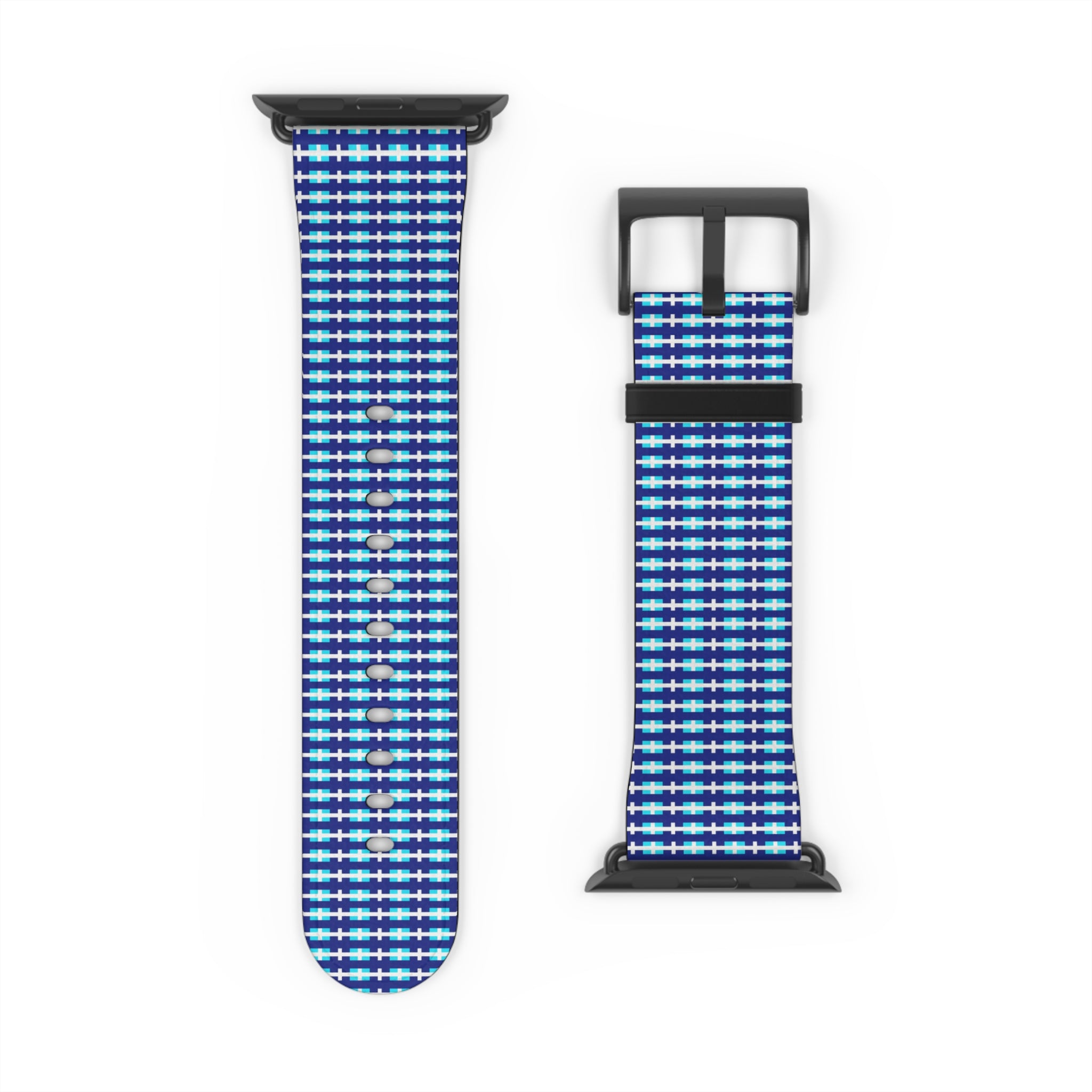 Blue Checkered Watch Band, Stylish Apple Watch Strap, Unisex Accessory, Perfect Gift for Any Occasion, Trendy Sports Band, Comfortable [...]