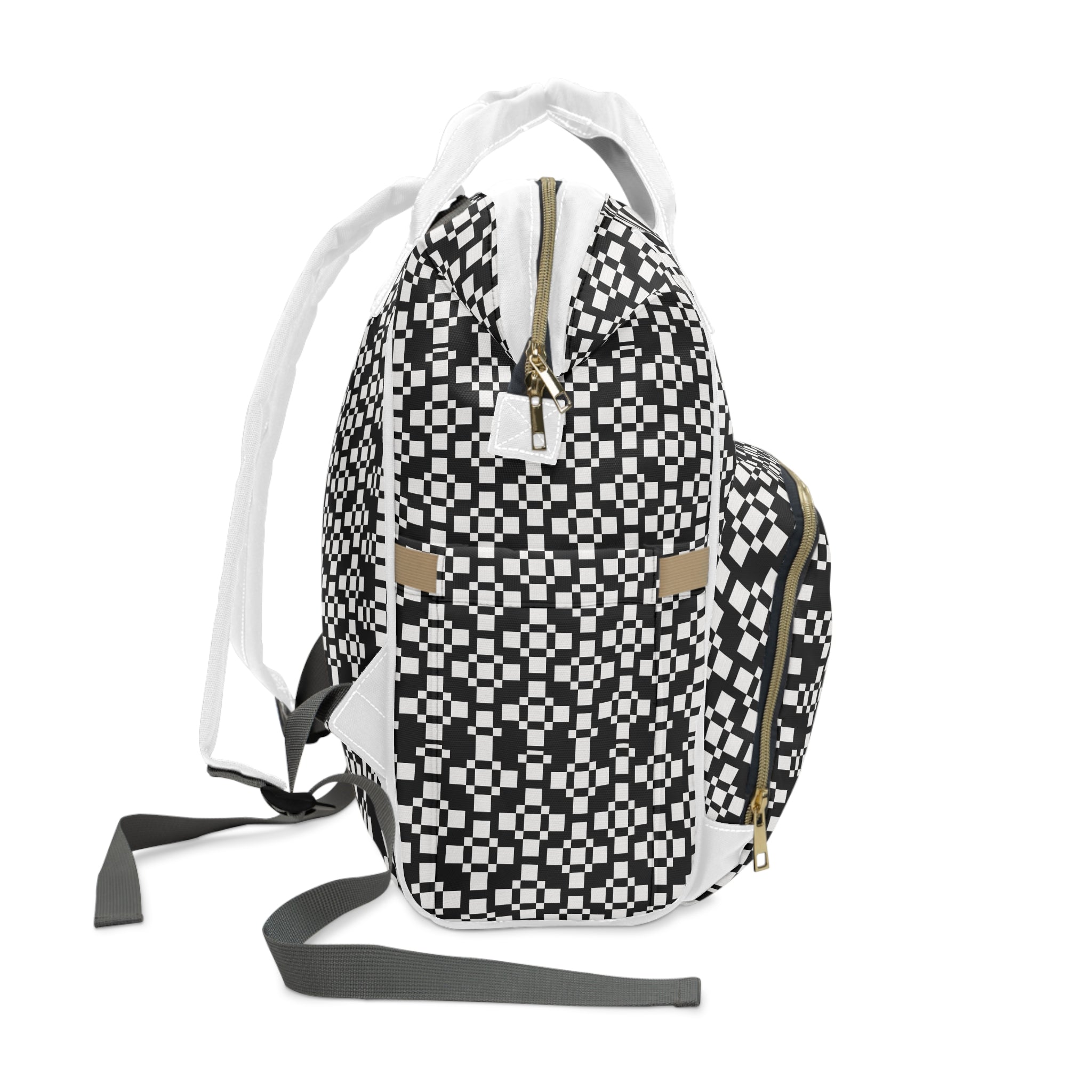 Stylish Multifunctional Diaper Backpack - Chic Baby Bag, Modern Mommy Backpack, Travel-Friendly Diaper Tote, Trendy Parenting [...]