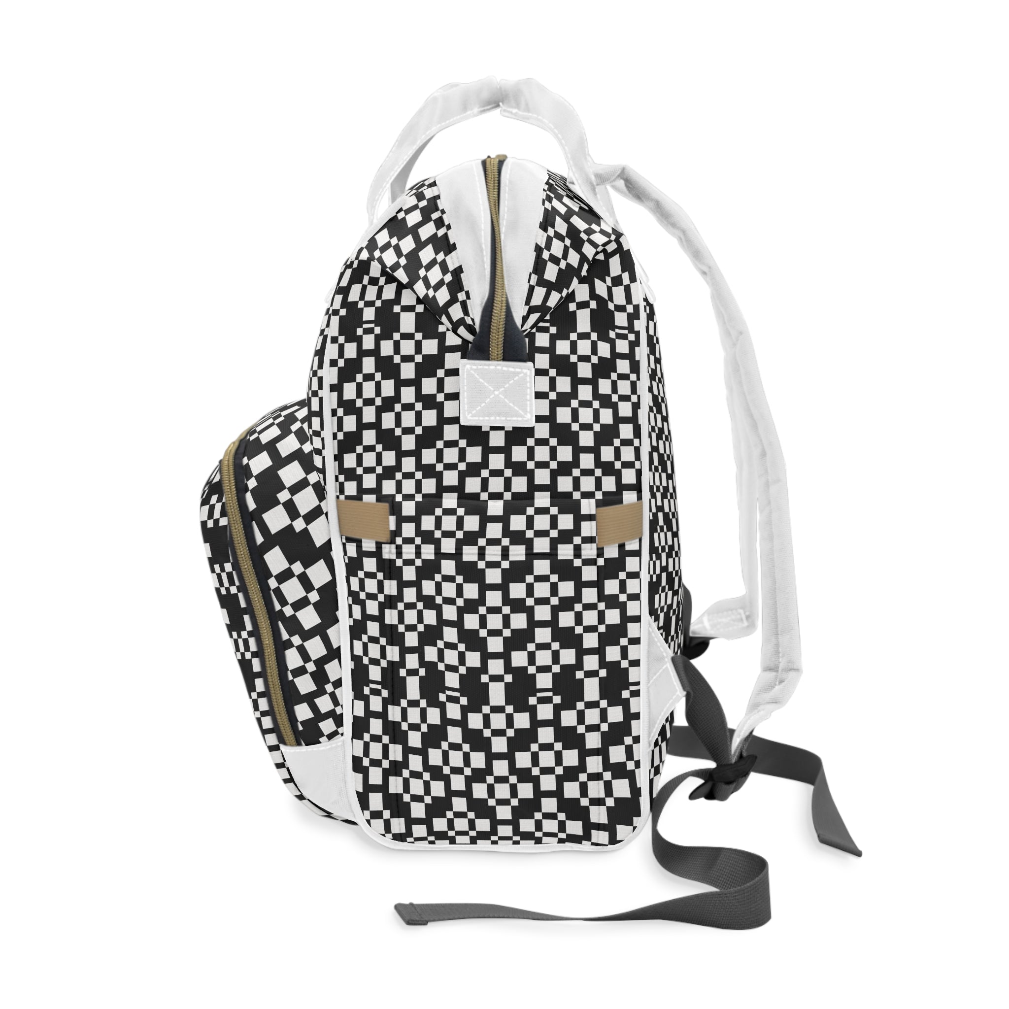 Stylish Multifunctional Diaper Backpack - Chic Baby Bag, Modern Mommy Backpack, Travel-Friendly Diaper Tote, Trendy Parenting [...]