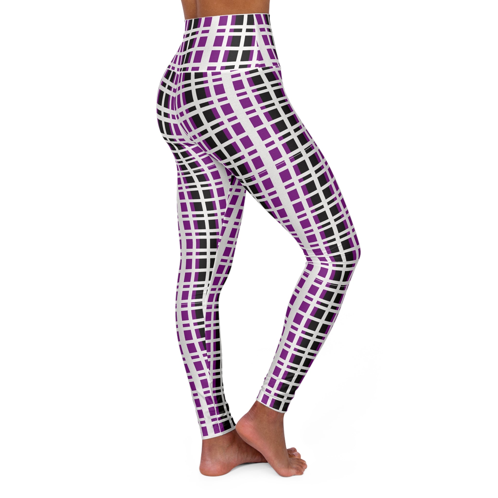 High Waisted Yoga Leggings, Colorful Workout Leggings, Fitness Leggings, Activewear for Women, Yoga Outfit, Casual Leggings