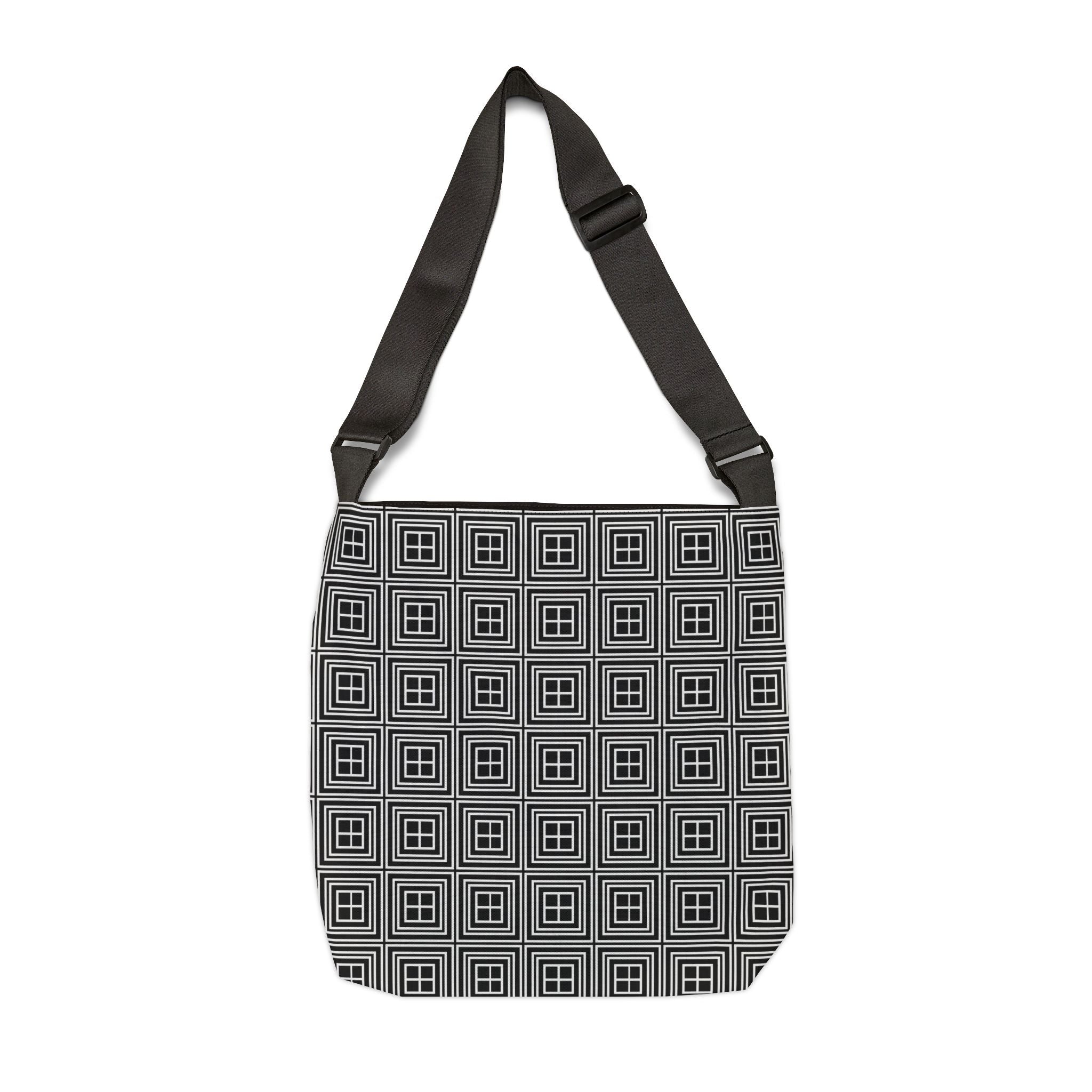 Stylish Adjustable Tote Bag, Modern Bag for Everyday Use, Reusable Shopping Tote, Perfect Birthday Gift, Eco-Friendly Bag