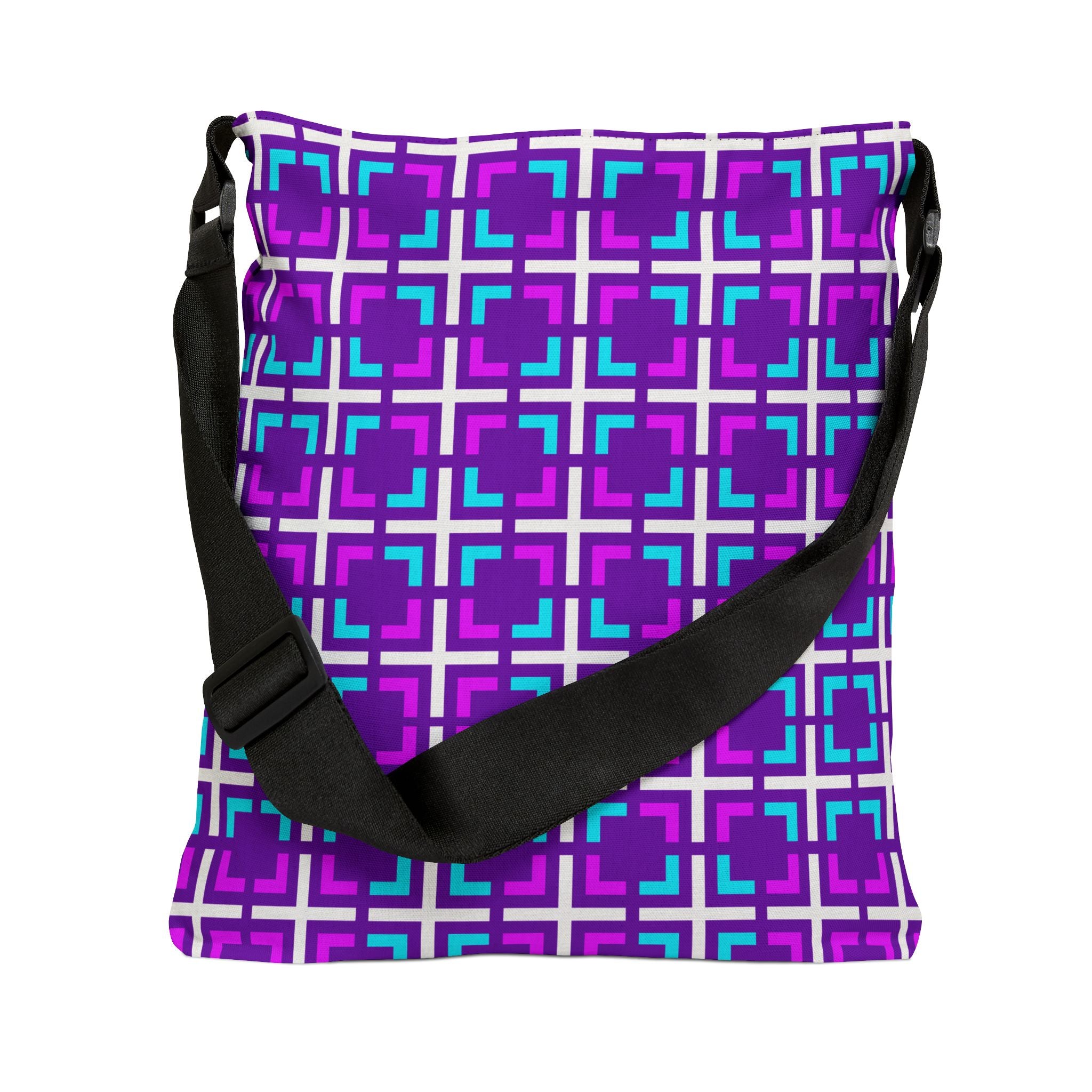 Vibrant Adjustable Tote Bag - Trendy, Reusable, Stylish, Eco-Friendly, Travel Essential