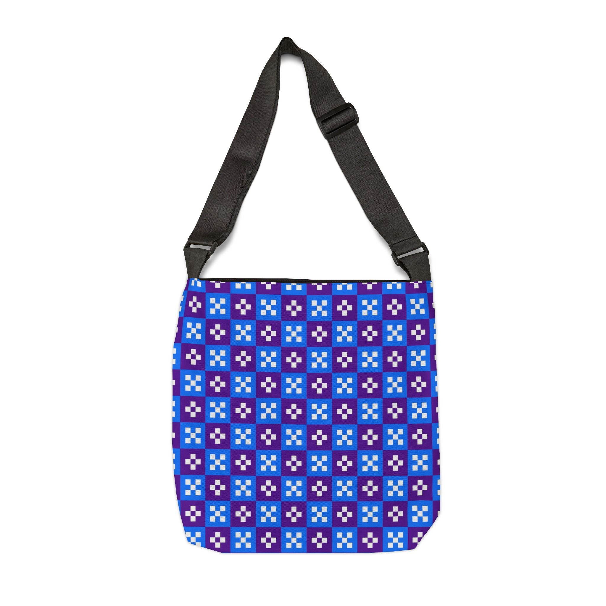 Colorful Patterned Adjustable Tote Bag - Perfect for Everyday Use, Beach Days, Shopping, Travel, Gift for Her