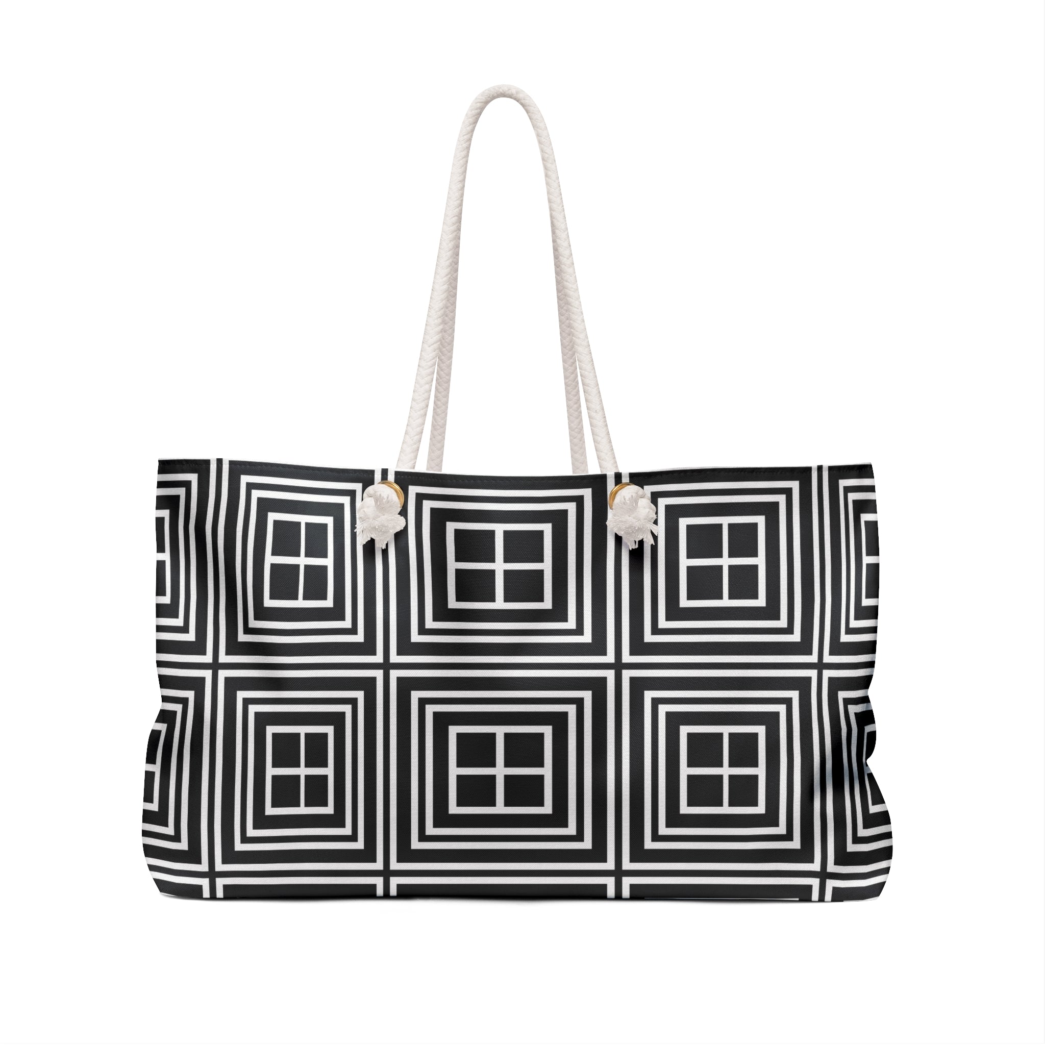 Stylish Modern Weekender Bag, Travel Tote, Beach Bag, Overnight Bag, Chic Gym Bag, Versatile Fashion Accessory