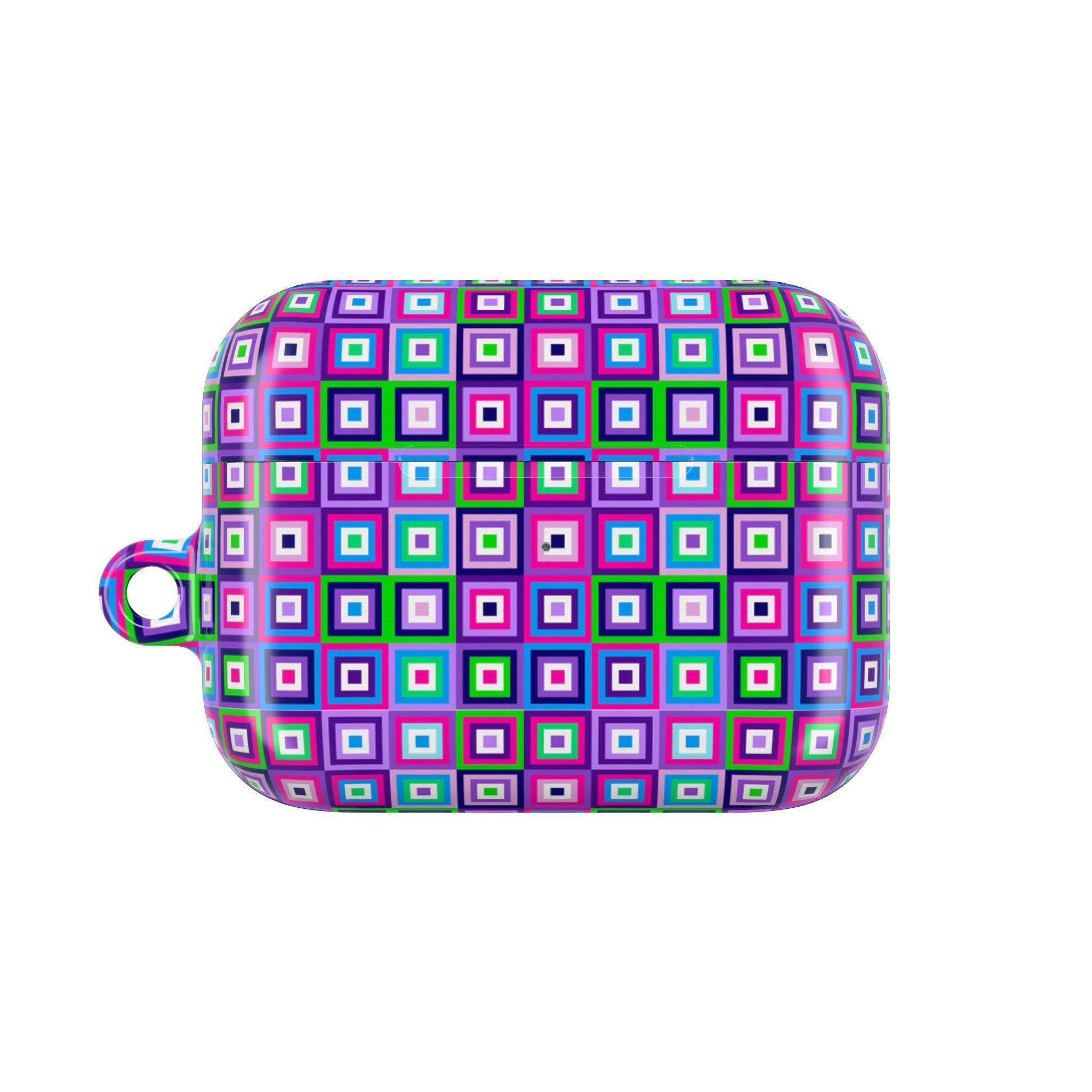 Colorful Geometric AirPod Cases – Trendy Accessory, Gift for Music Lovers, Fun Tech Style, Cute AirPods Cover, Modern Tech Gadget