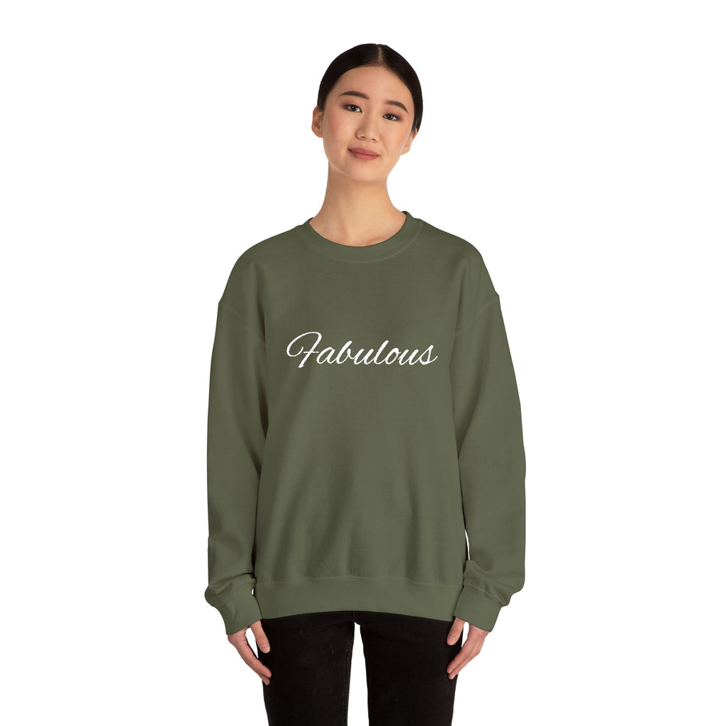 Fabulous Unisex Heavy Blend Crewneck Sweatshirt, Cozy Gift, Casual Wear, Trendy Fashion, Everyday Comfort