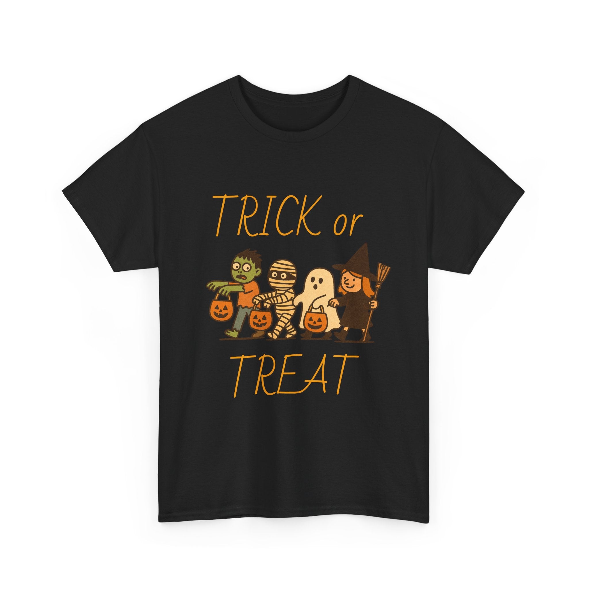 Halloween Graphic T-Shirt, Spooky Tee, Trick or Treat Shirt, Unisex Halloween Apparel, Party Wear, Boo Crew T-Shirt