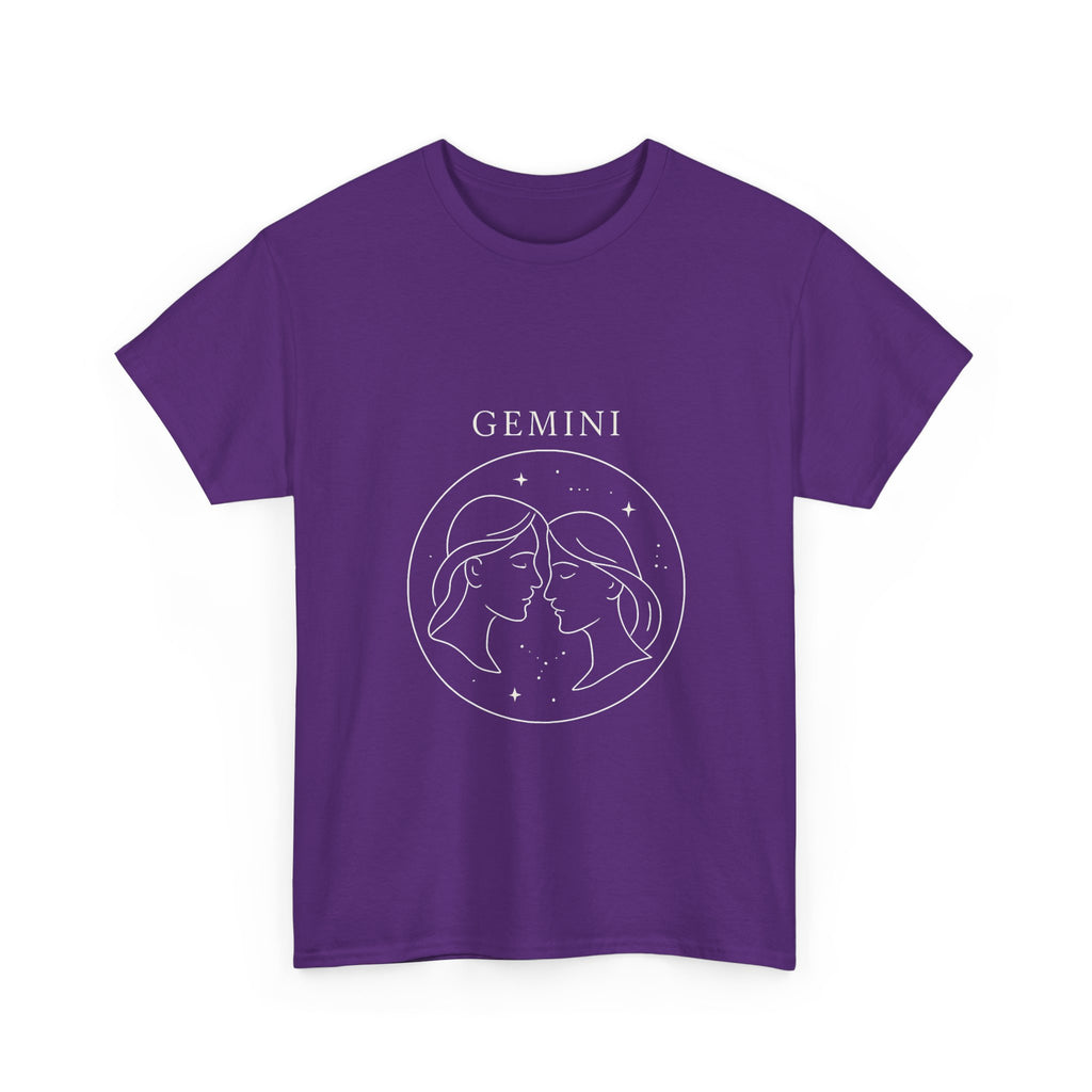Gemini Zodiac Tee - Astrology Shirt for Birthdays, Horoscope Lovers, Celestial Fashion, Gifts for Geminis