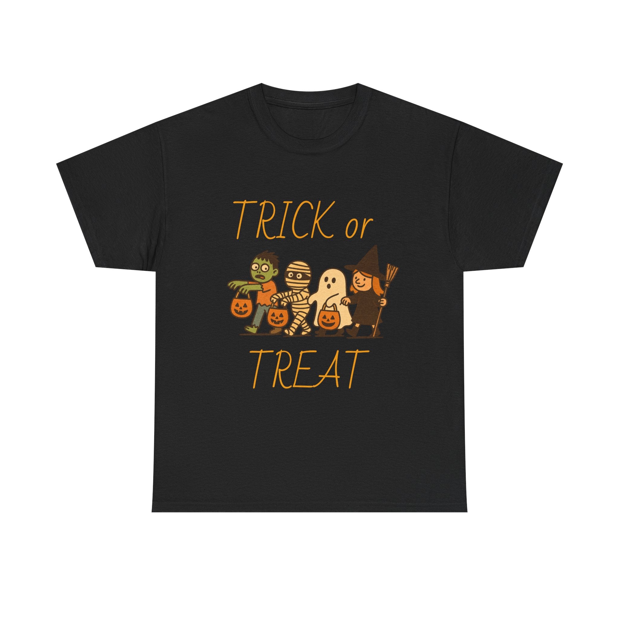 Halloween Graphic T-Shirt, Spooky Tee, Trick or Treat Shirt, Unisex Halloween Apparel, Party Wear, Boo Crew T-Shirt