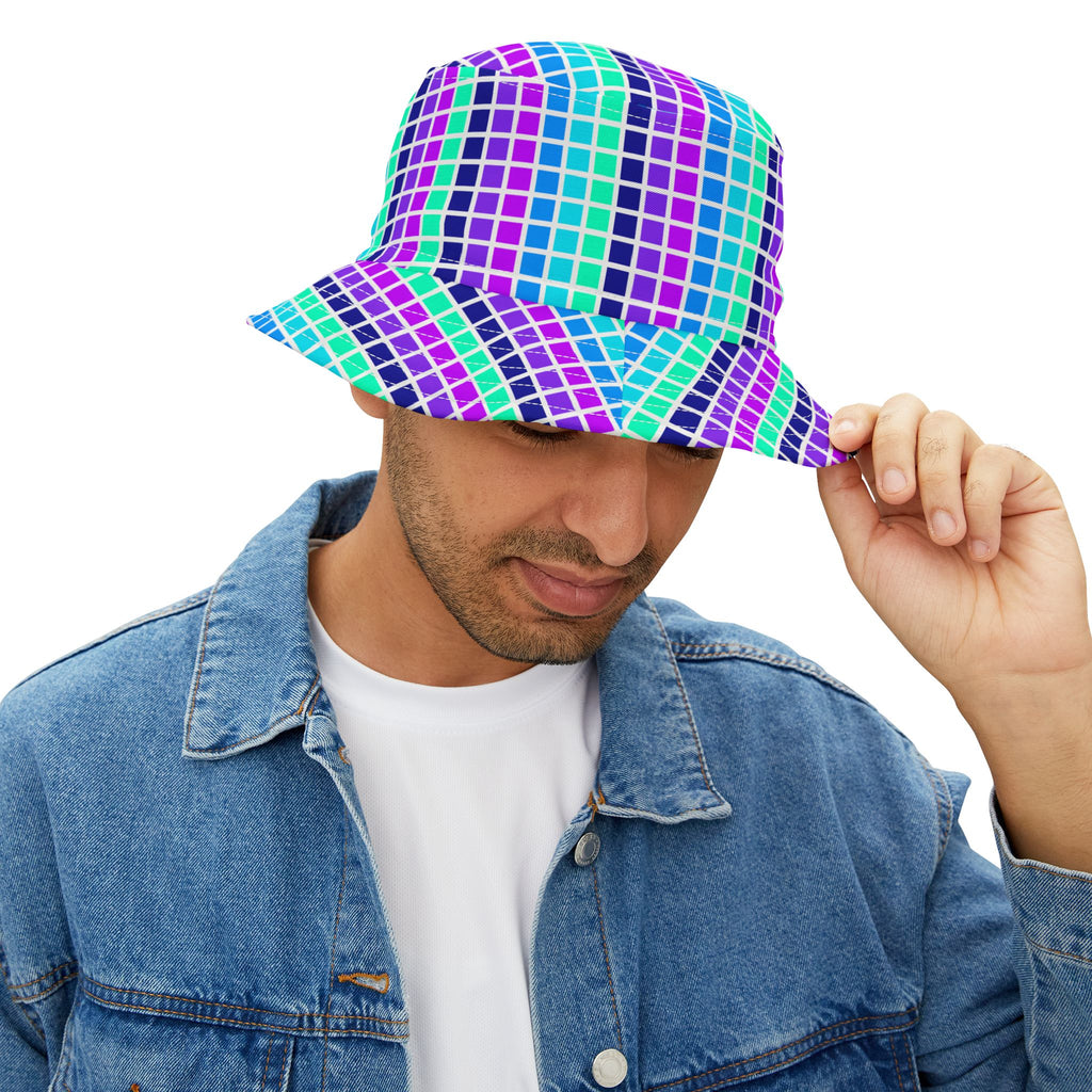 Vibrant Patterned Bucket Hat, Trendy Summer Accessory, Boho Style Hat, Festival Wear, Unique Gifts for Her