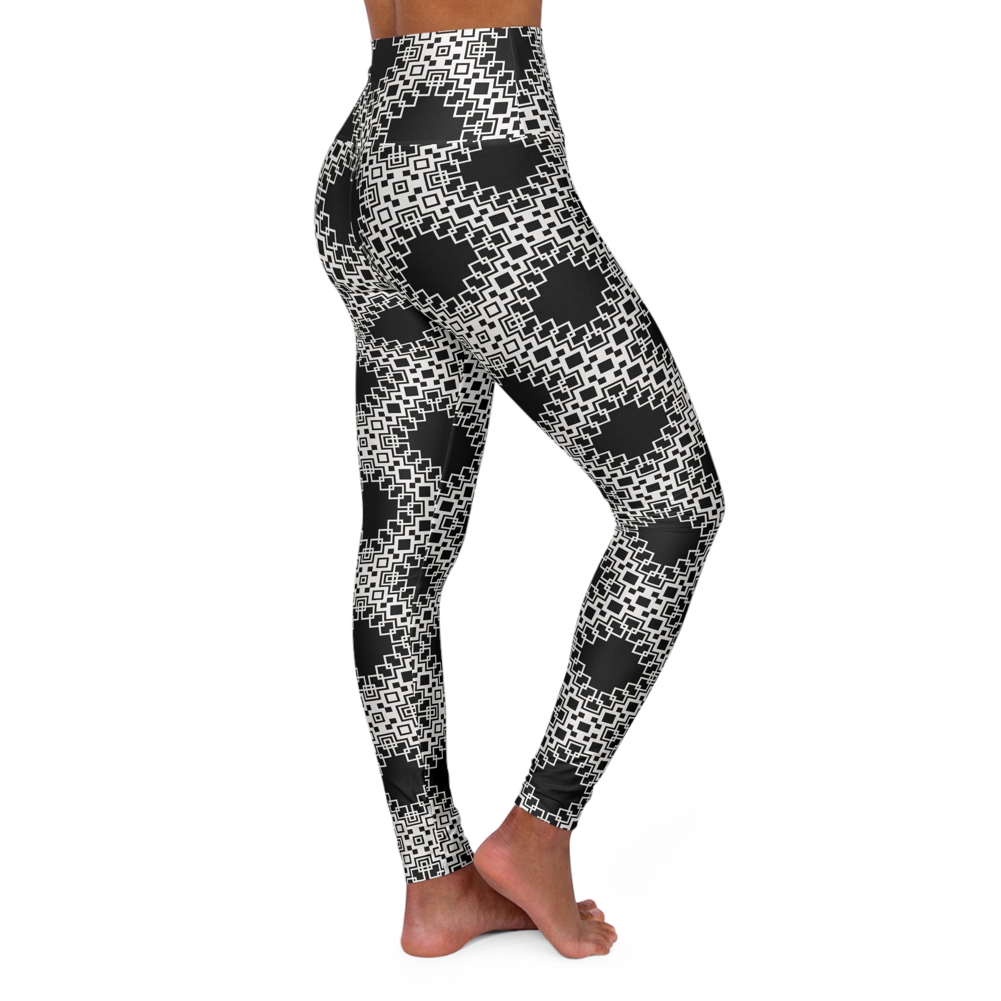 High Waisted Yoga Leggings, Colorful Workout Leggings, Fitness Leggings, Activewear for Women, Yoga Outfit, Casual Leggings
