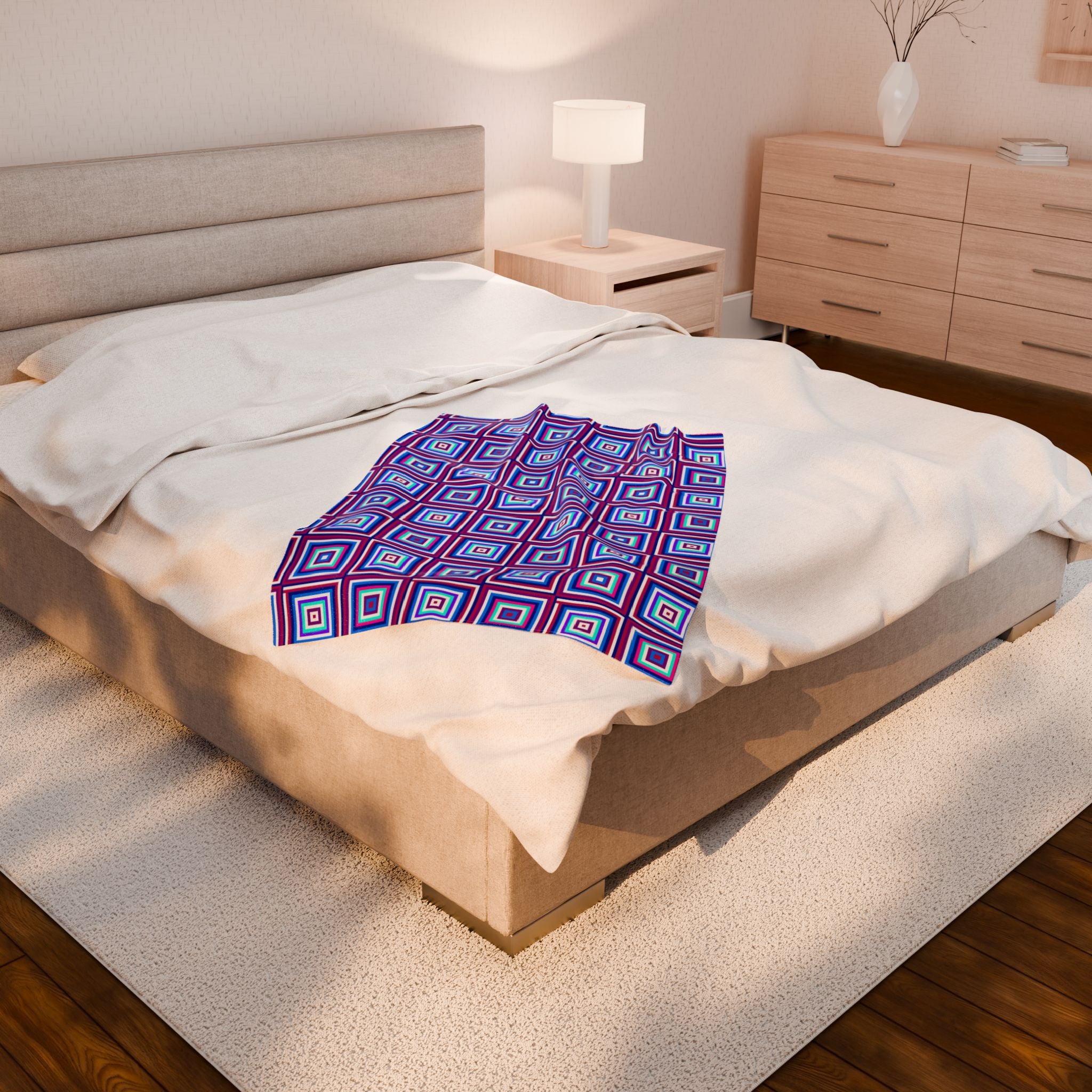 Cozy Velveteen Plush Blanket for Home Comfort, Perfect Gift for All Occasions, Decorative Throw, Couch Snuggle Blanket, Warm Plush Gift