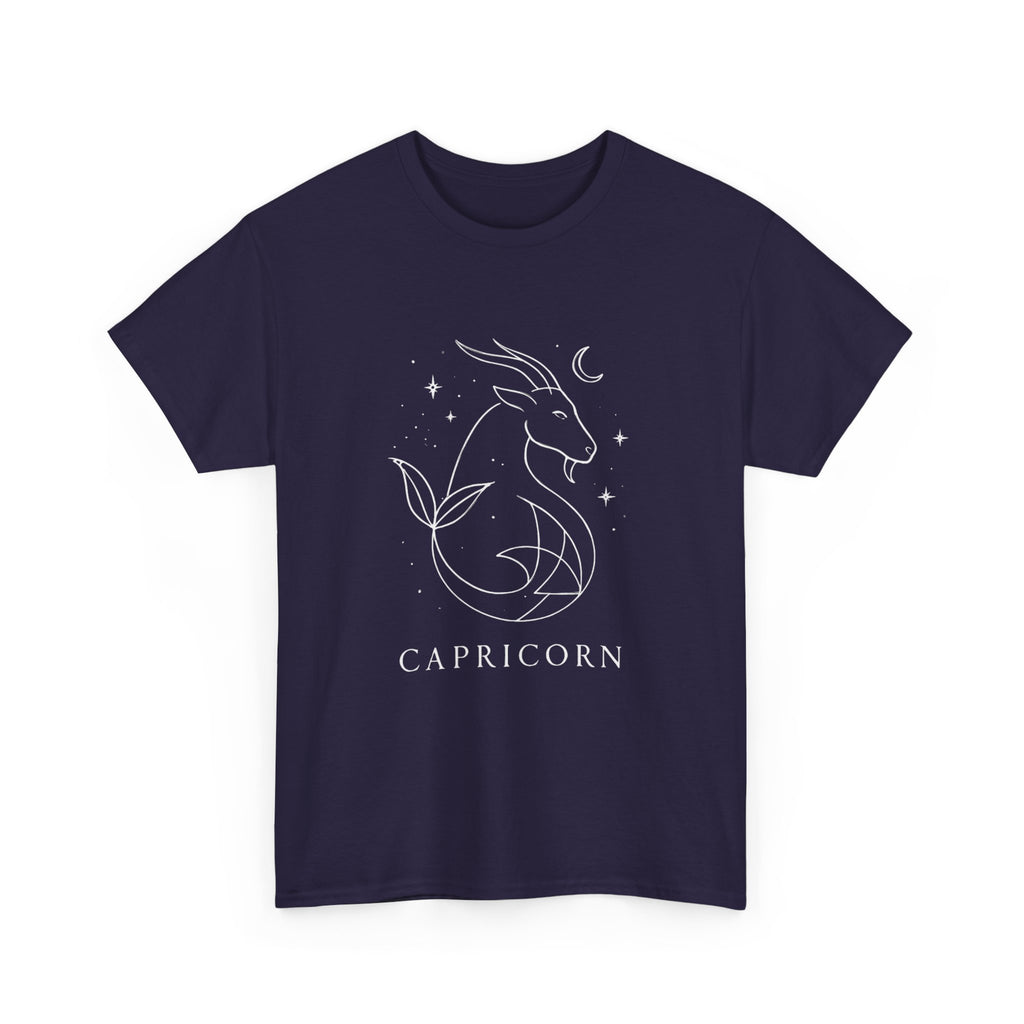 Capricorn Zodiac Tee | Astrology Gift, Horoscope Shirt, Unisex Cotton T-Shirt, Celestial Design, Birthday Present