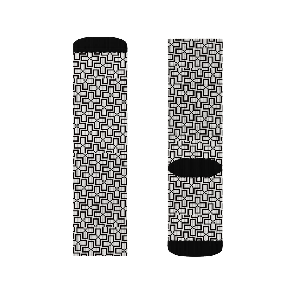 Stylish Sublimation Socks - Trendy Gift for Fashion Lovers, Cozy Footwear for Holidays, Casual or Sporty Look, Unique Accessories