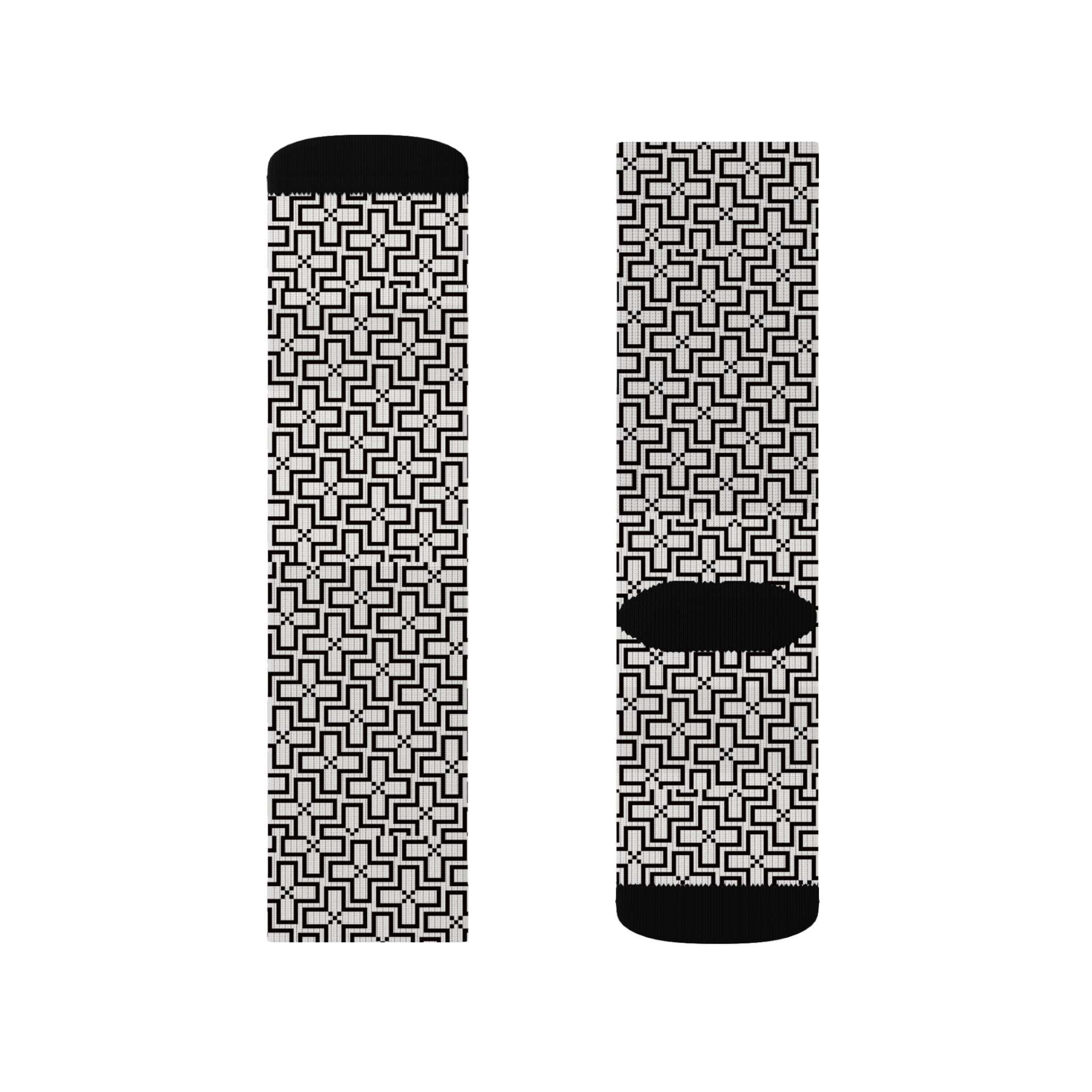 Stylish Sublimation Socks - Trendy Gift for Fashion Lovers, Cozy Footwear for Holidays, Casual or Sporty Look, Unique Accessories