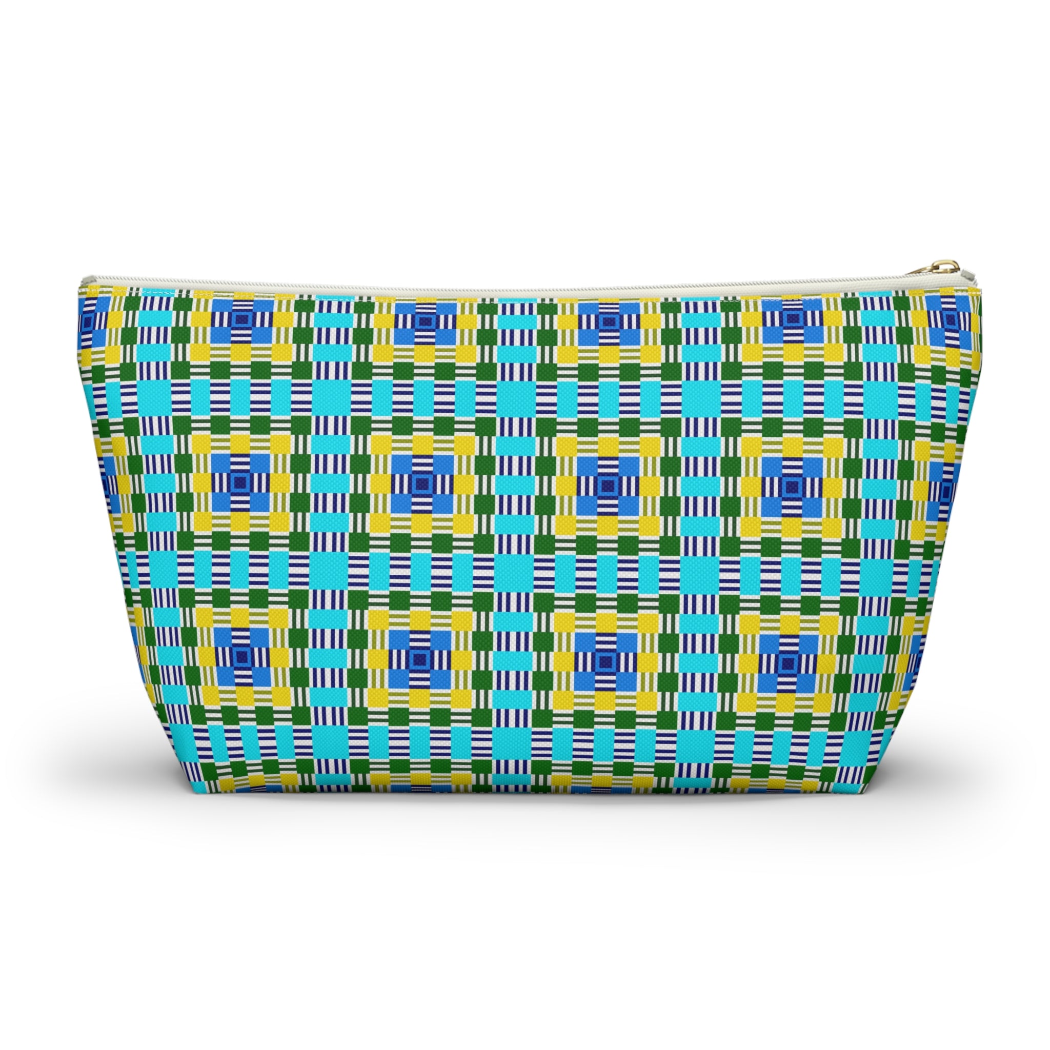 Colorful Geometric Accessory Pouch | Cute Organizing Travel Bag, Make-up Case, Pencil Holder, Gift Idea for Friends
