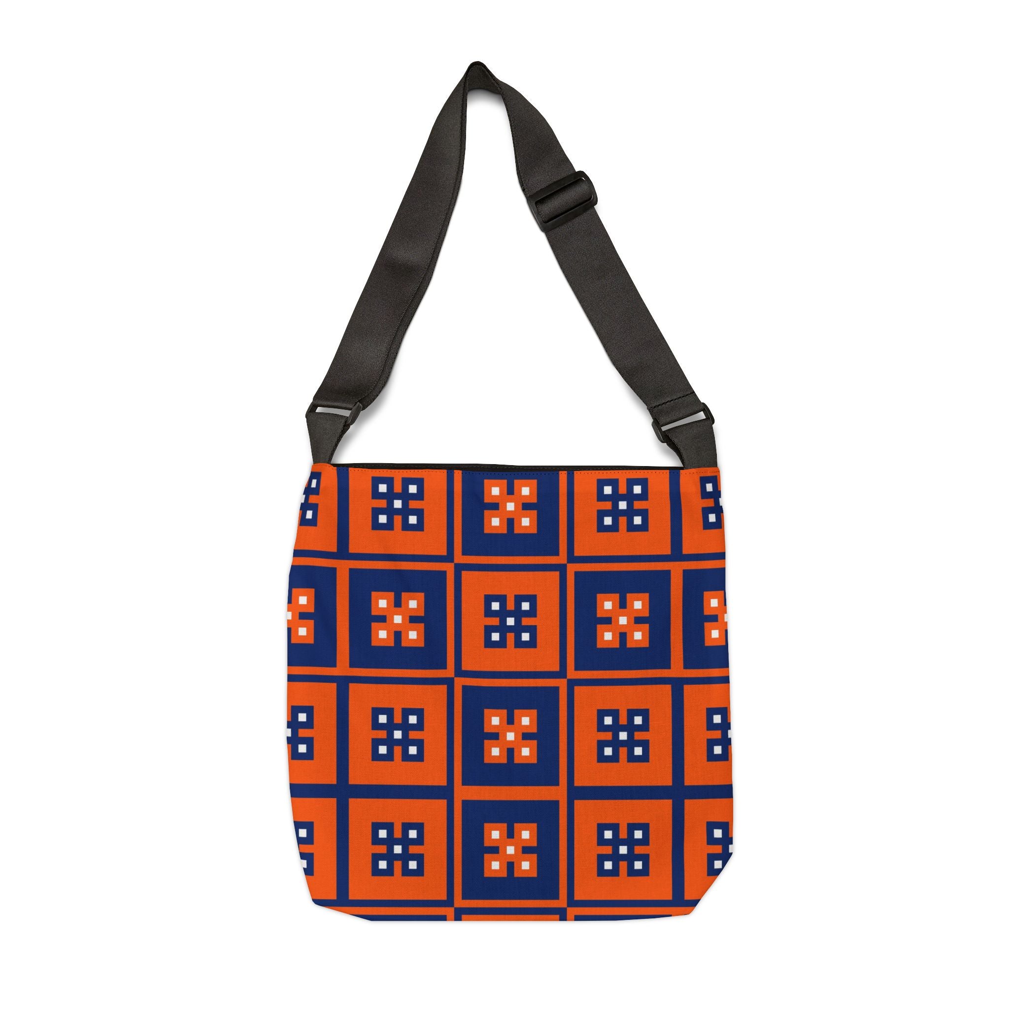 Vibrant Adjustable Tote Bag, Wahooa Tote, Stylish Shoulder Bag, Colorful Everyday Tote, Unique Gift for Students