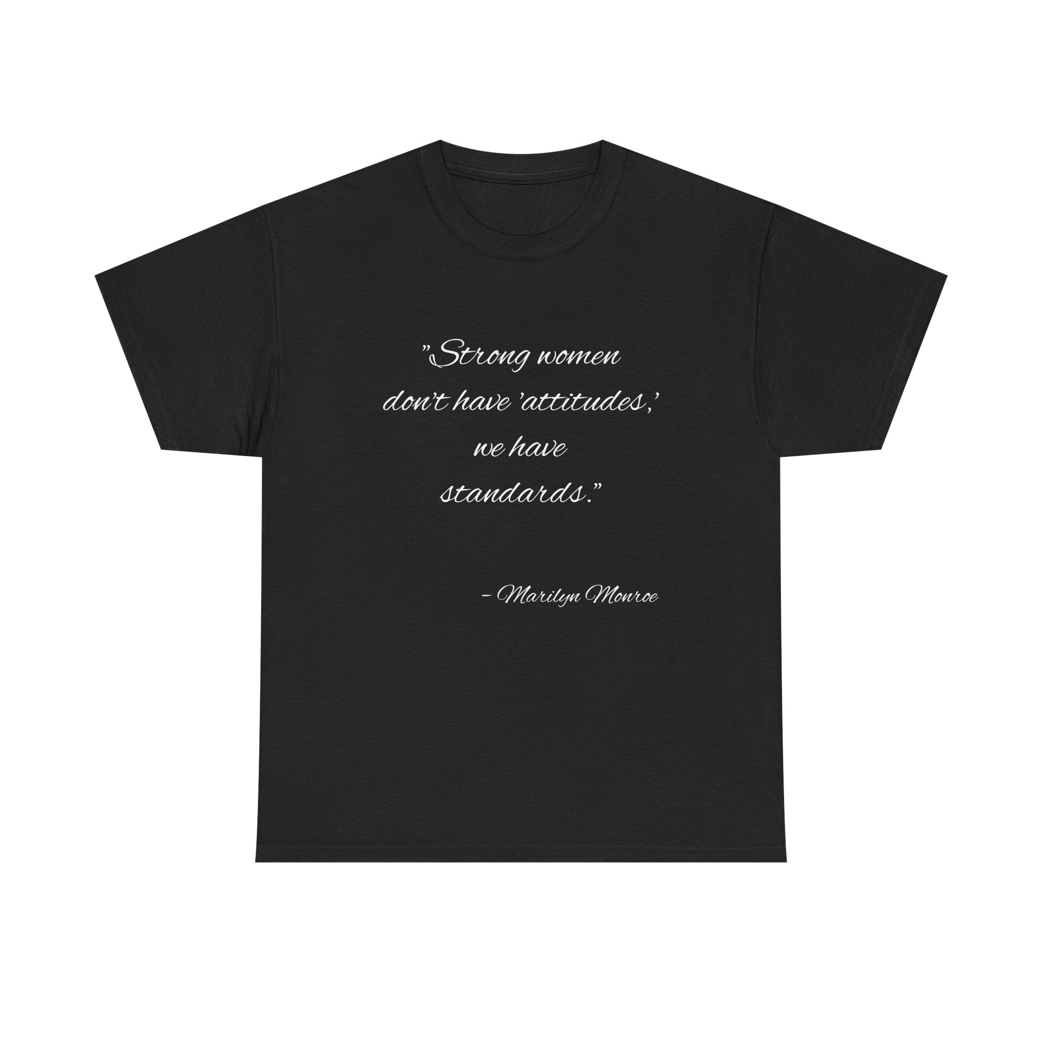 Strong Women Unisex Heavy Cotton Tee - Empowerment Shirt, Inspirational Apparel, Gift for Her, Birthday Gift, Motivational Quote Tee
