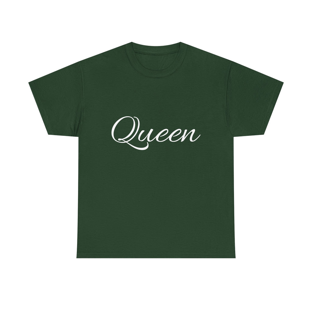 Queen Unisex Heavy Cotton Tee, Stylish Tee, Gift for Her, Casual Wear, Birthday Gift, Women’s Fashion