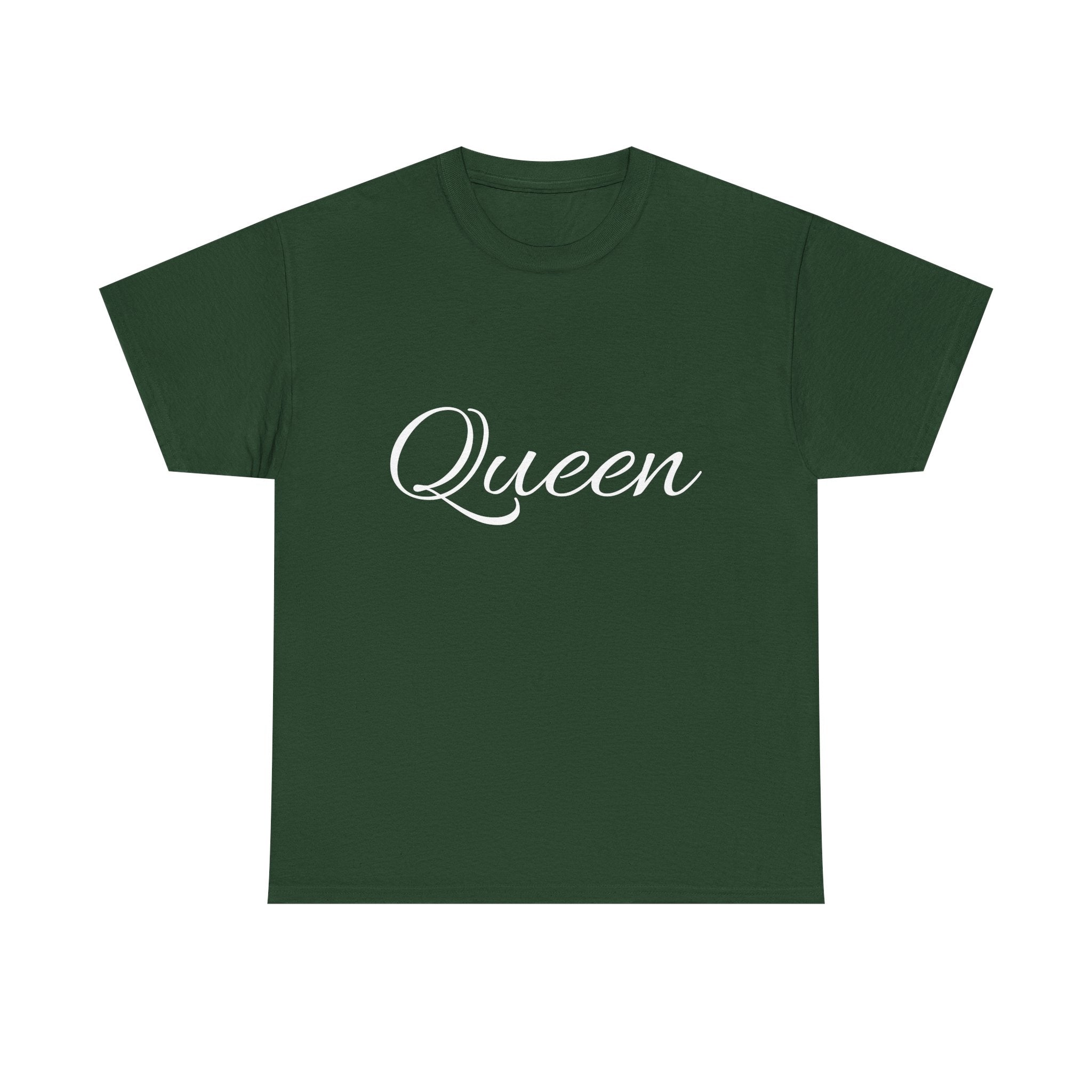 Queen Unisex Heavy Cotton Tee, Stylish Tee, Gift for Her, Casual Wear, Birthday Gift, Women’s Fashion
