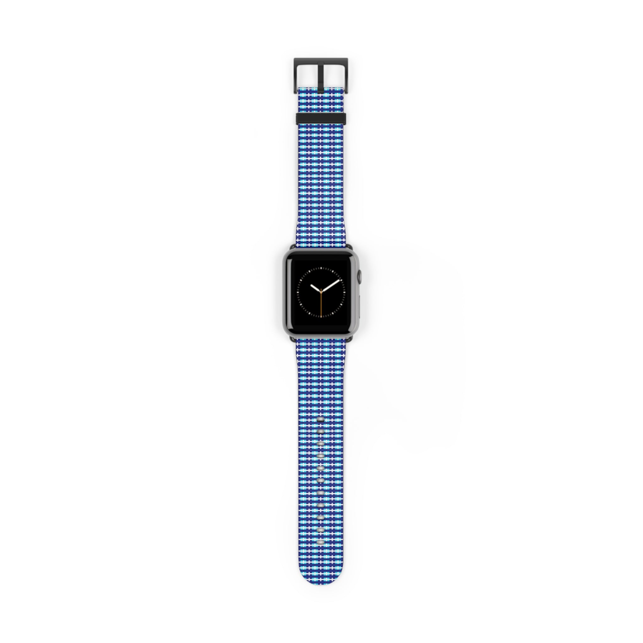 Blue Checkered Watch Band, Stylish Apple Watch Strap, Unisex Accessory, Perfect Gift for Any Occasion, Trendy Sports Band, Comfortable [...]